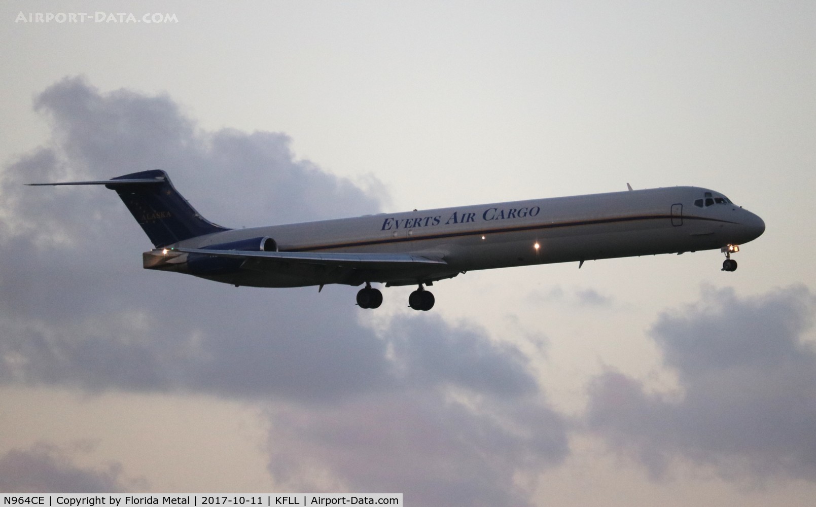 N964CE, 1992 McDonnell Douglas MD-83 (DC-9-83) C/N 53078, FLL spotting 2017