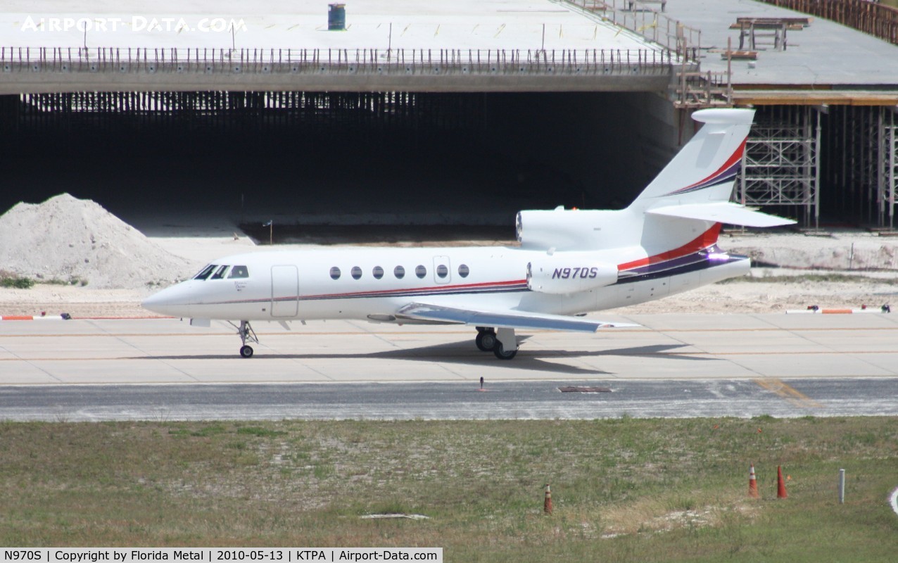 N970S, Dassault Falcon 50 C/N 238, TPA spotting 2010