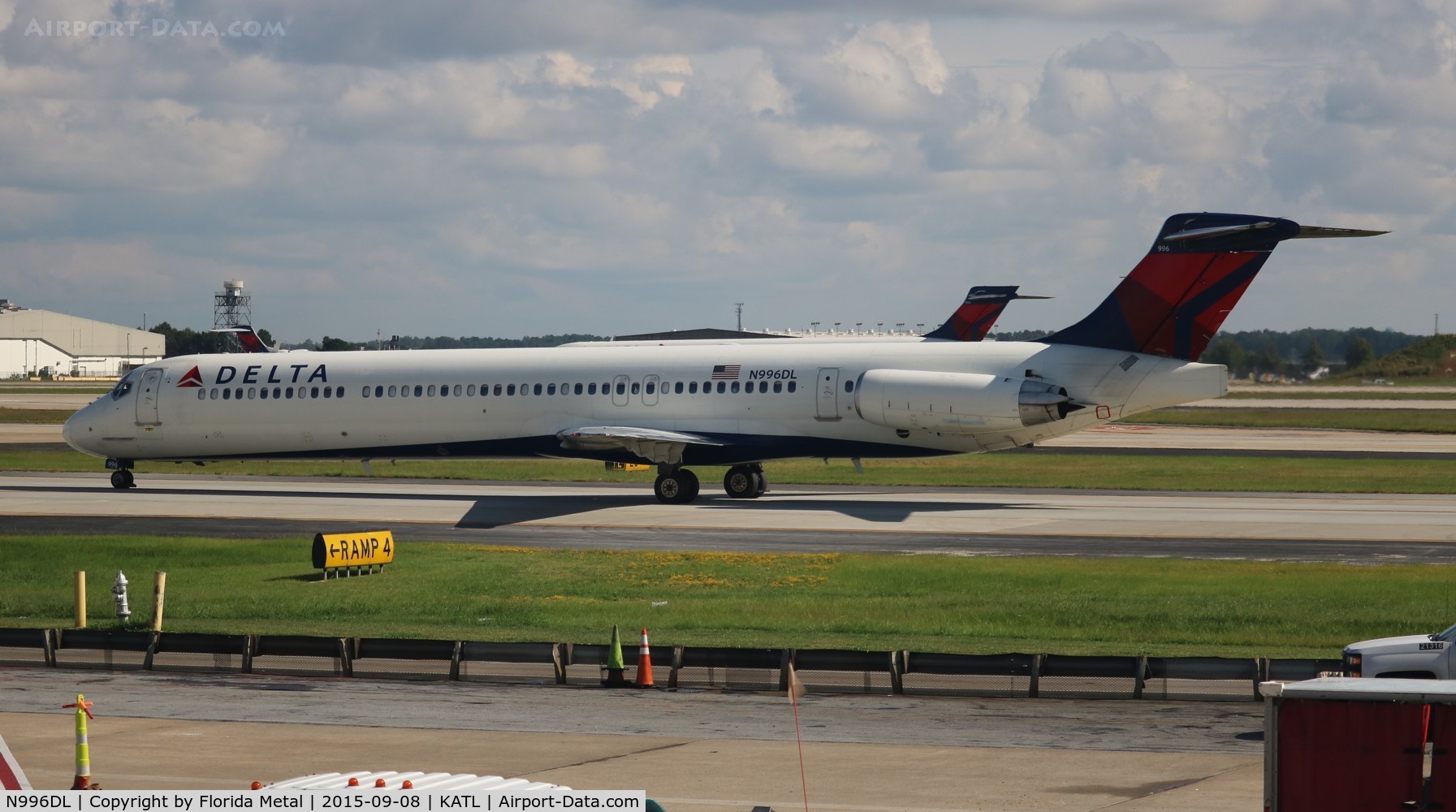 N996DL, 1991 McDonnell Douglas MD-88 C/N 53363, ATL spotting 2015