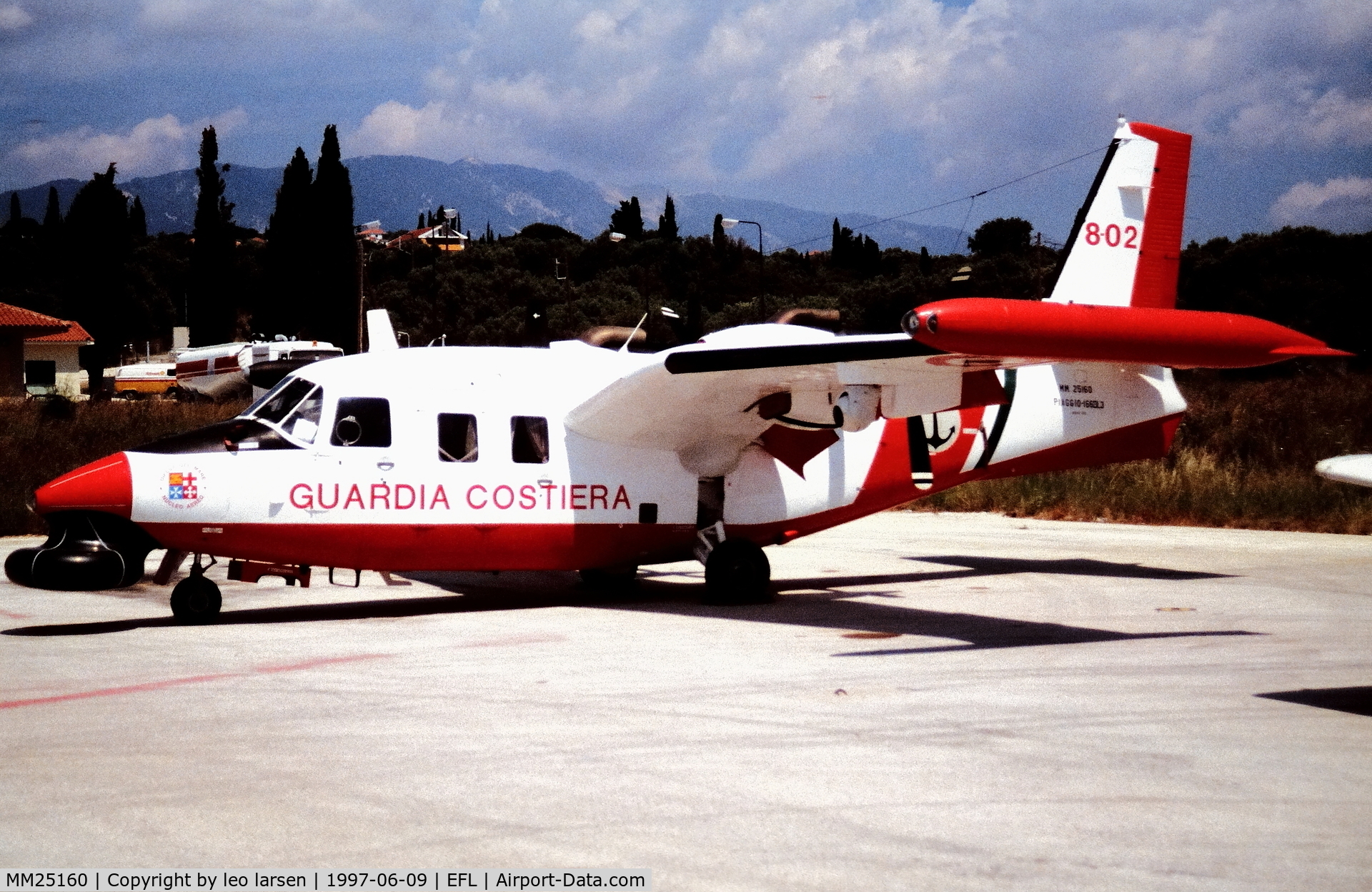 MM25160, Piaggio P-166DL-3 C/N 482/128, Kefelinia 9.6.1997
