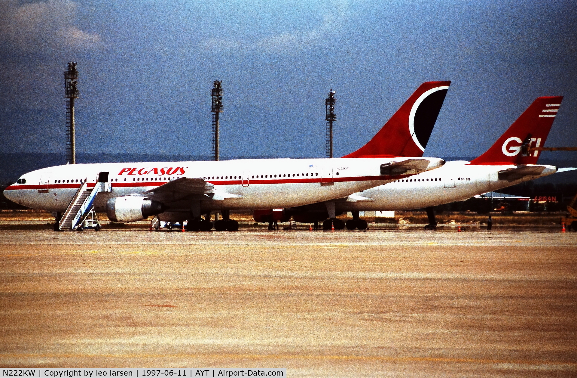 N222KW, 1983 Airbus A300B4-203 C/N 236, Antalya 11.6.1997