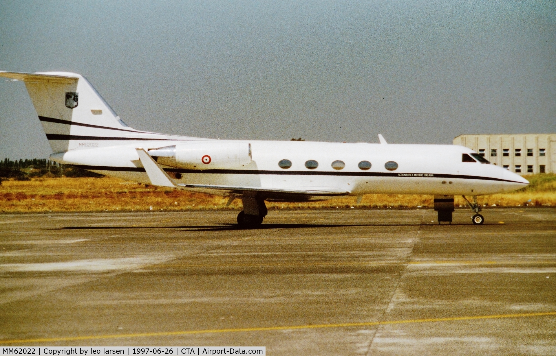 MM62022, 1985 Grumman G-1159A Gulfstream III C/N 451, Catania 26.6.1997