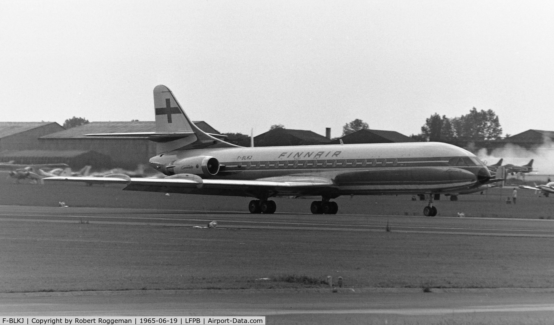 F-BLKJ, 1964 Sud Aviation SE-210 Caravelle 10B3 Super B C/N 169, PARIS AIRSHOW.FINNAIR.