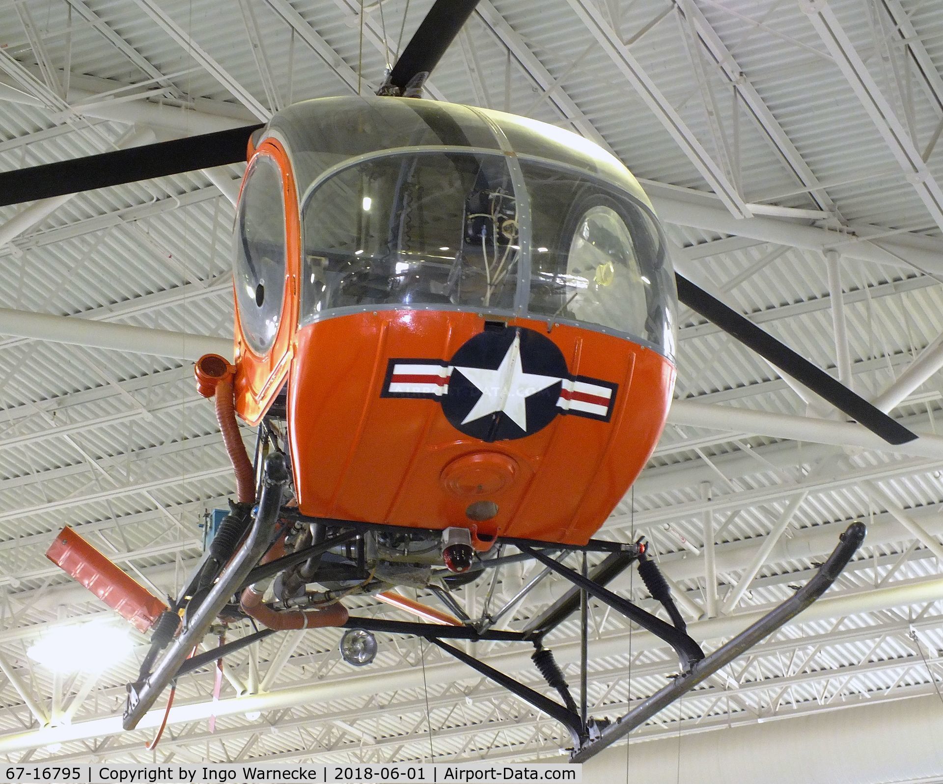 67-16795, 1967 Hughes TH-55A Osage C/N 78-0902, Hughes TH-55A Osage at the US Army Aviation Museum, Ft. Rucker