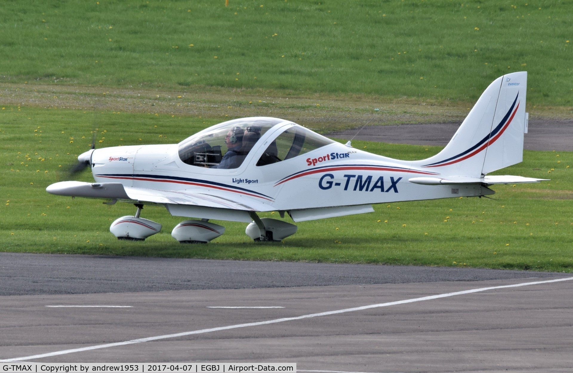 G-TMAX, 2010 Evektor-Aerotechnik Sportstar Max C/N 2010-1305, G-TMAX at Gloucestershire Airport.