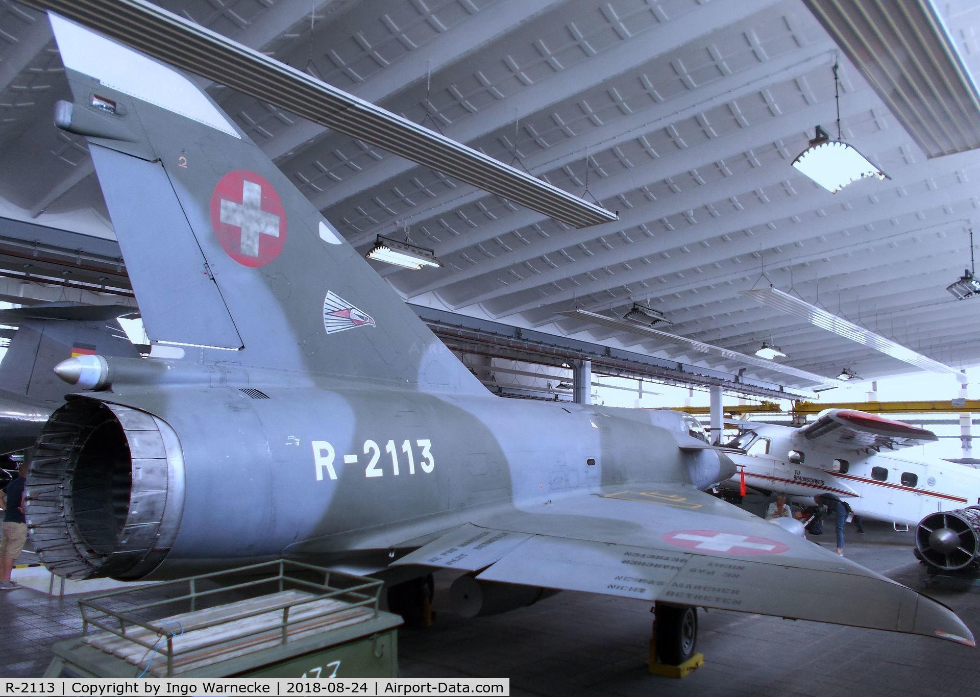 R-2113, Dassault Mirage IIIRS C/N 17-26-145/1044, Dassault Mirage III RS at the Museum für Luftfahrt u. Technik, Wernigerode