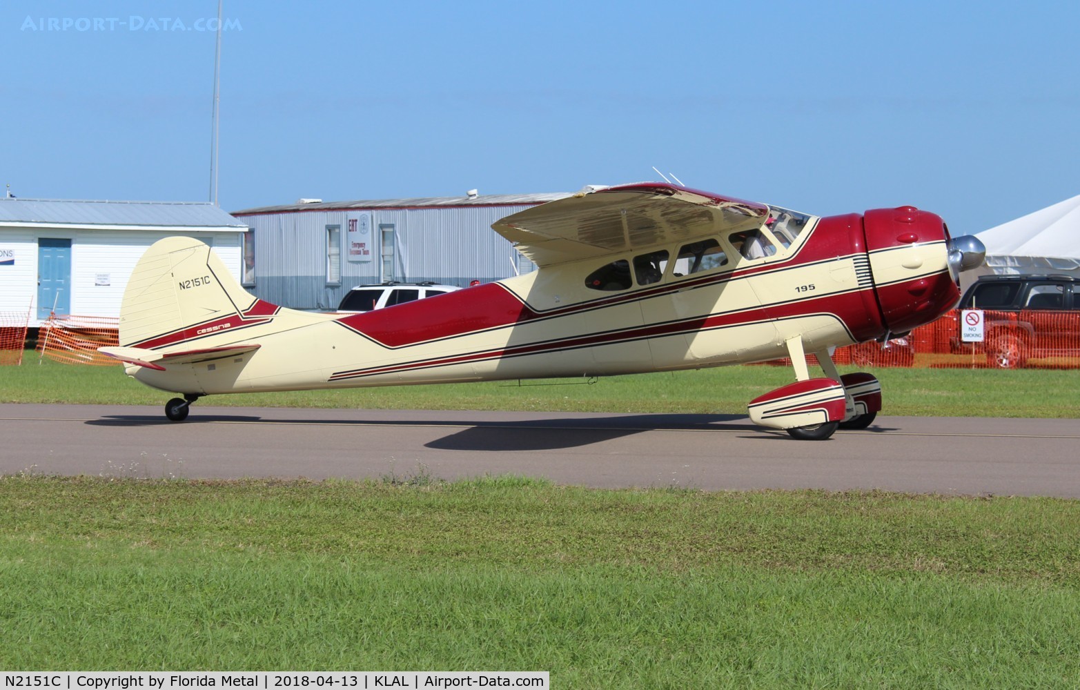 N2151C, 1954 Cessna 195B Businessliner C/N 16136, SNF LAL 2018