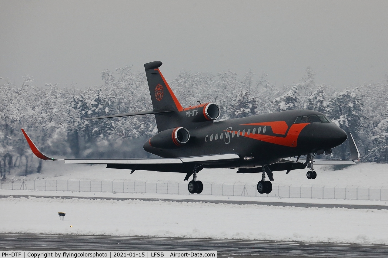 PH-DTF, 2008 Dassault Falcon 900EX EASy C/N 205, Airplane owned by Max Verstappen, Formula 1 driver
