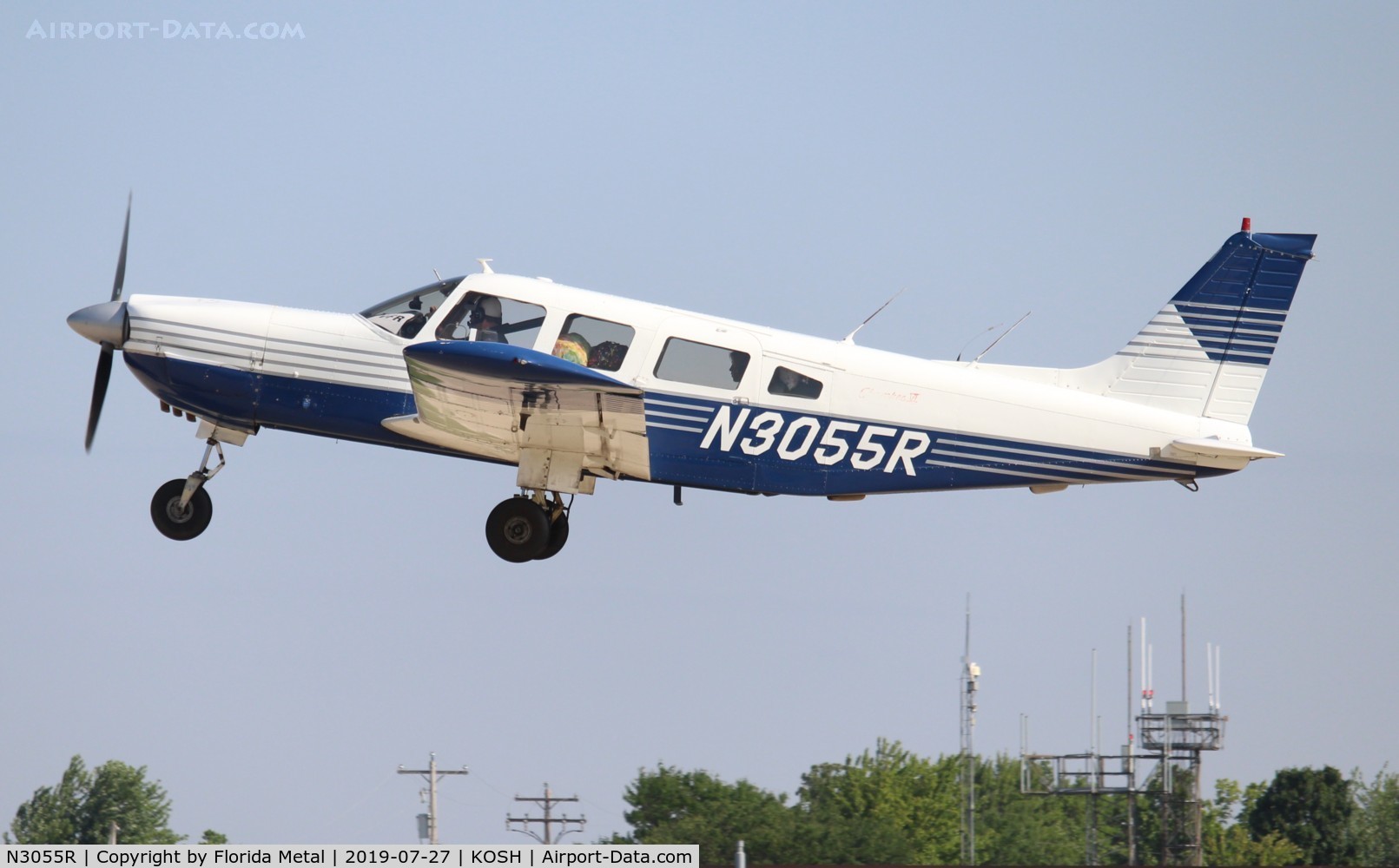 N3055R, 1979 Piper PA-32-300 Cherokee Six C/N 32-7940053, EAA OSH 2019
