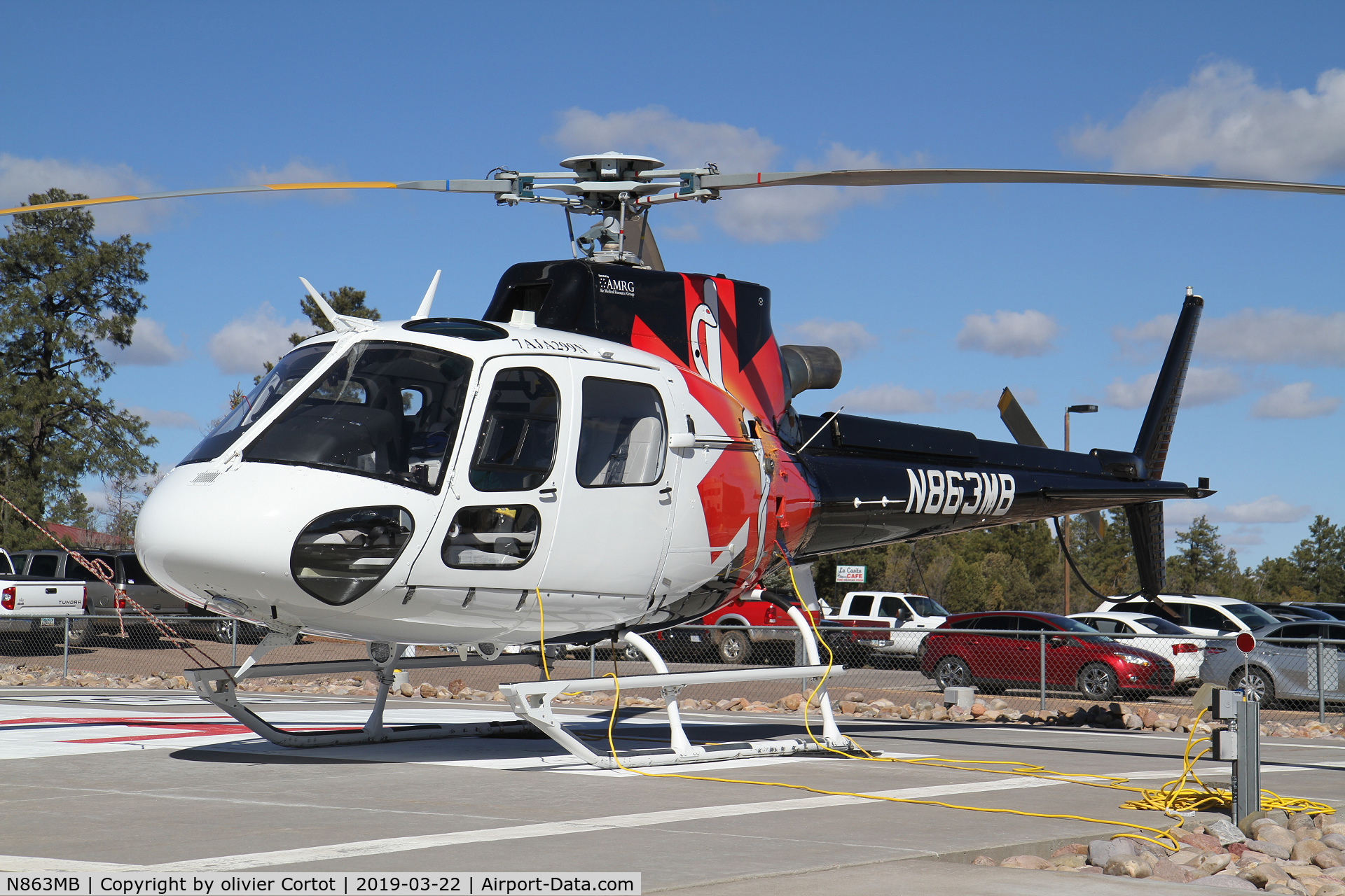 N863MB, 2014 Airbus Helicopters AS-350B-3 Ecureuil C/N 7814, march 2019