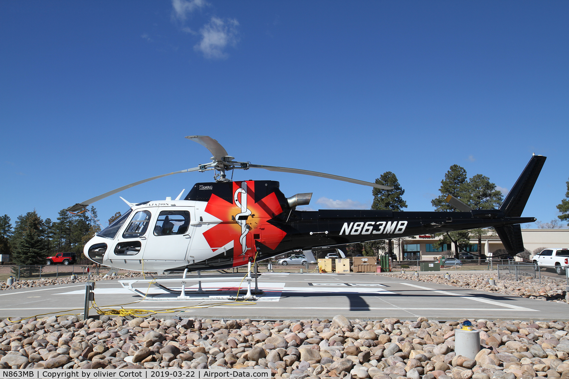 N863MB, 2014 Airbus Helicopters AS-350B-3 Ecureuil C/N 7814, Show low AZ