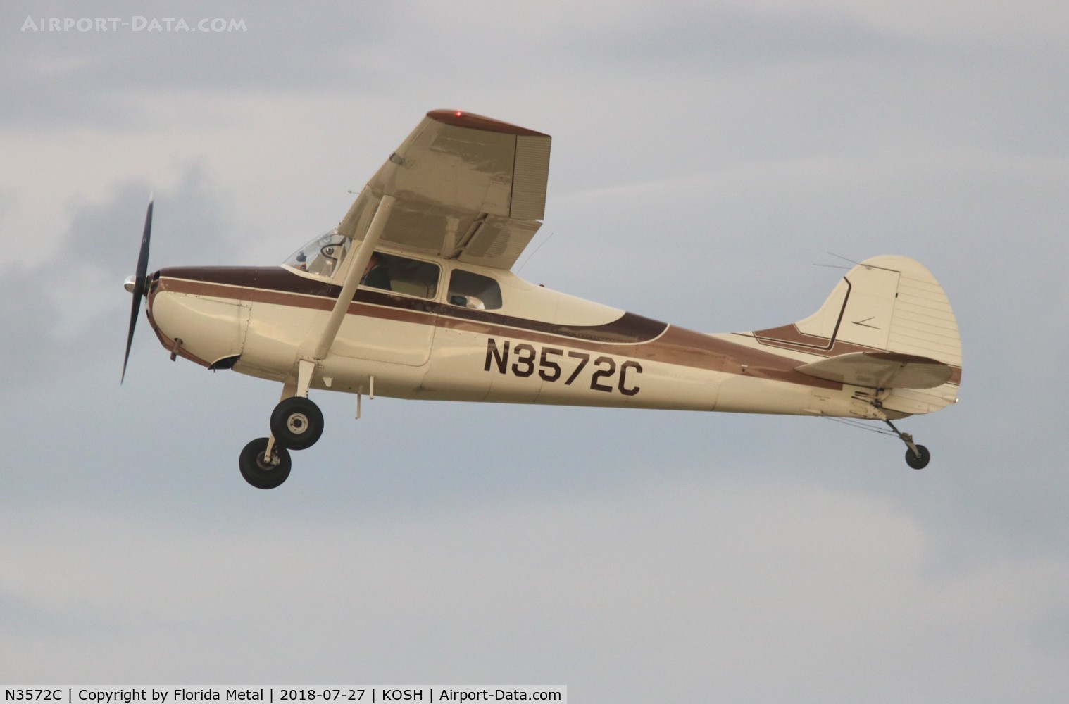 N3572C, 1954 Cessna 170B C/N 26616, EAA OSH 2018