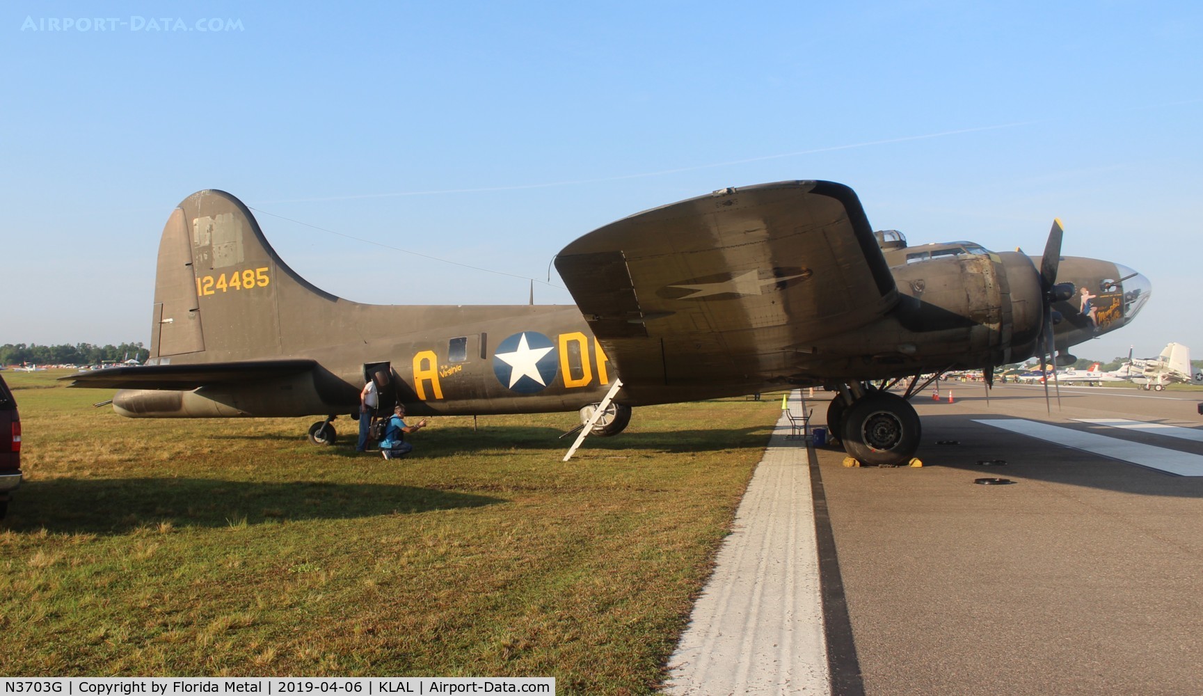 N3703G, 1945 Boeing B-17G Flying Fortress C/N 44-83546-A, SNF LAL 2019