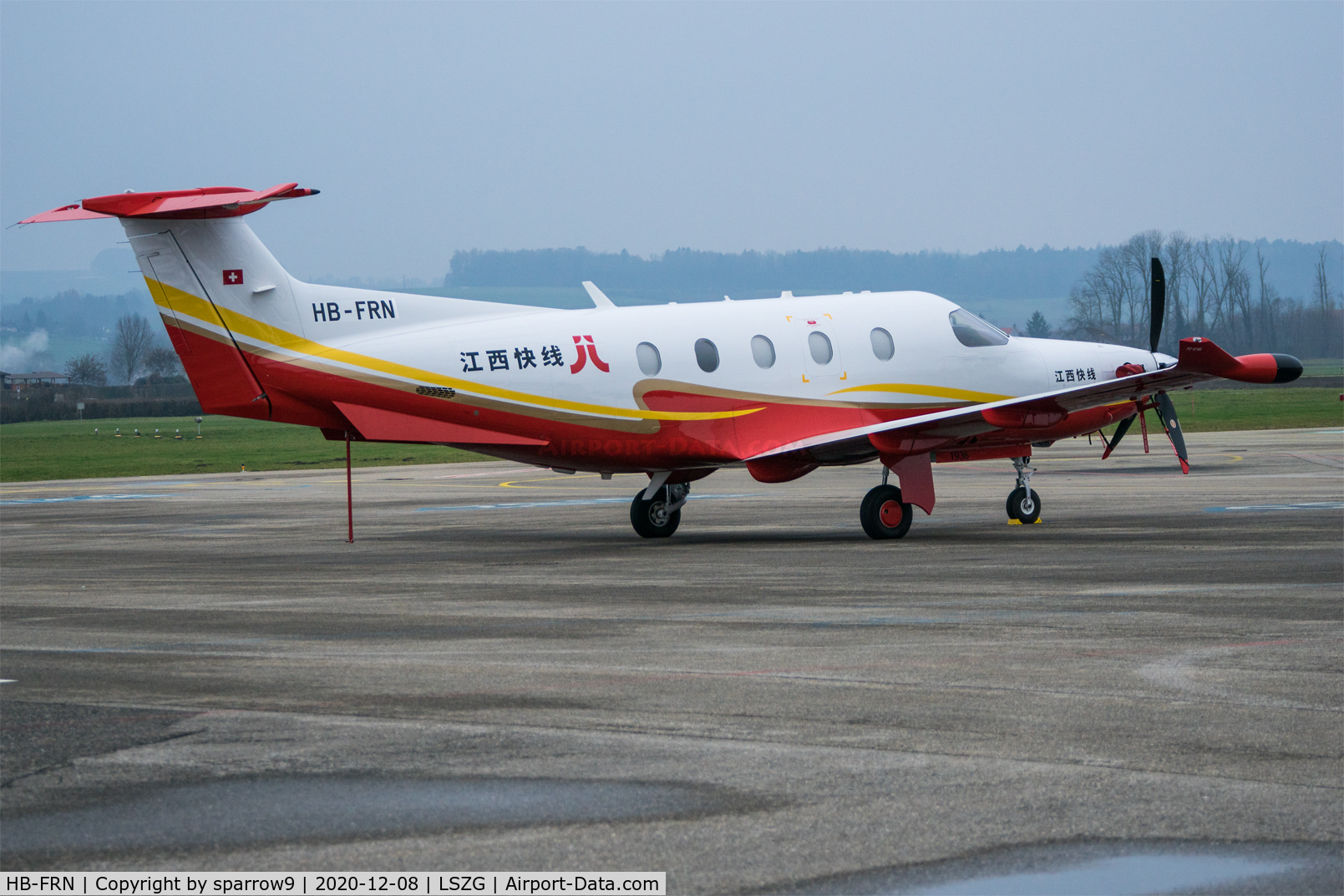 HB-FRN, 2020 Pilatus PC-12/47E C/N 1936, At Grenchen