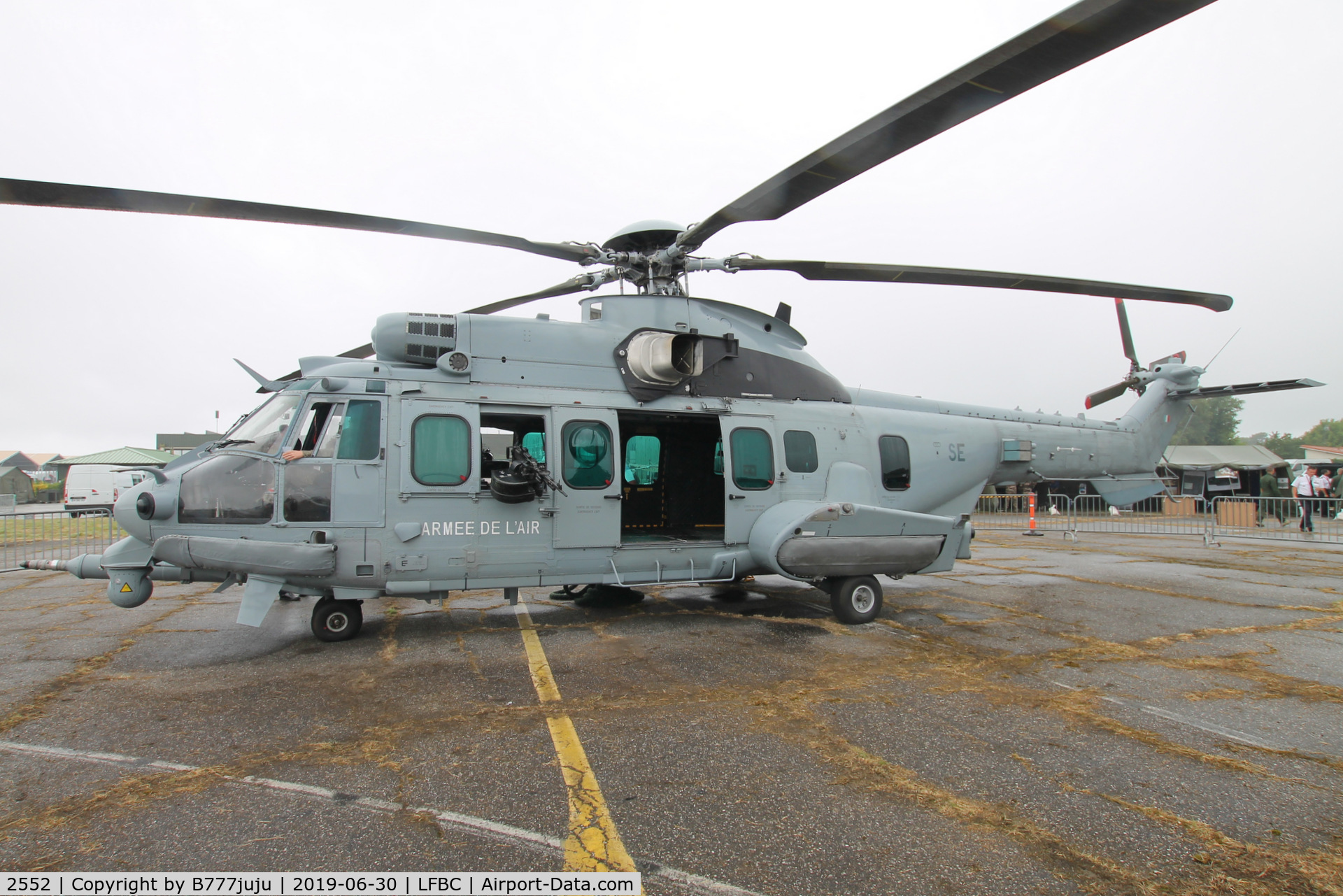 2552, Eurocopter EC-725R2 Caracal C/N 2552, at Cazaux Airshow