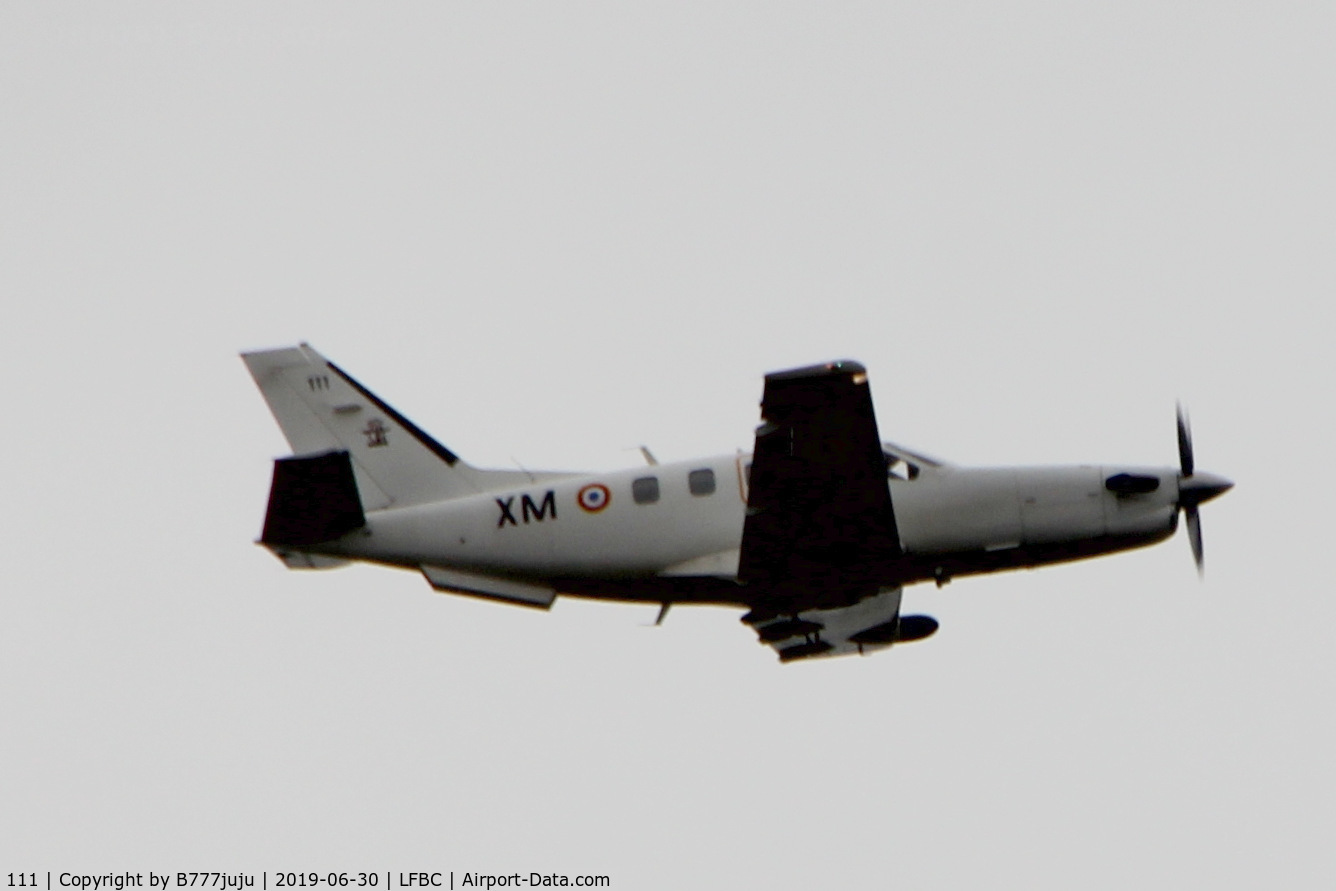 111, Socata TBM-700A C/N 111, at Cazaux Airshow