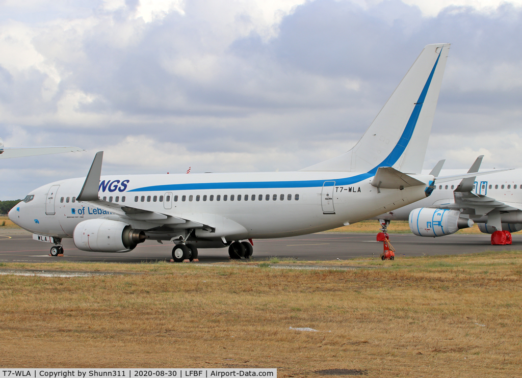 T7-WLA, 2008 Boeing 737-7Q8 C/N 35277, Returned to lessor and stored...