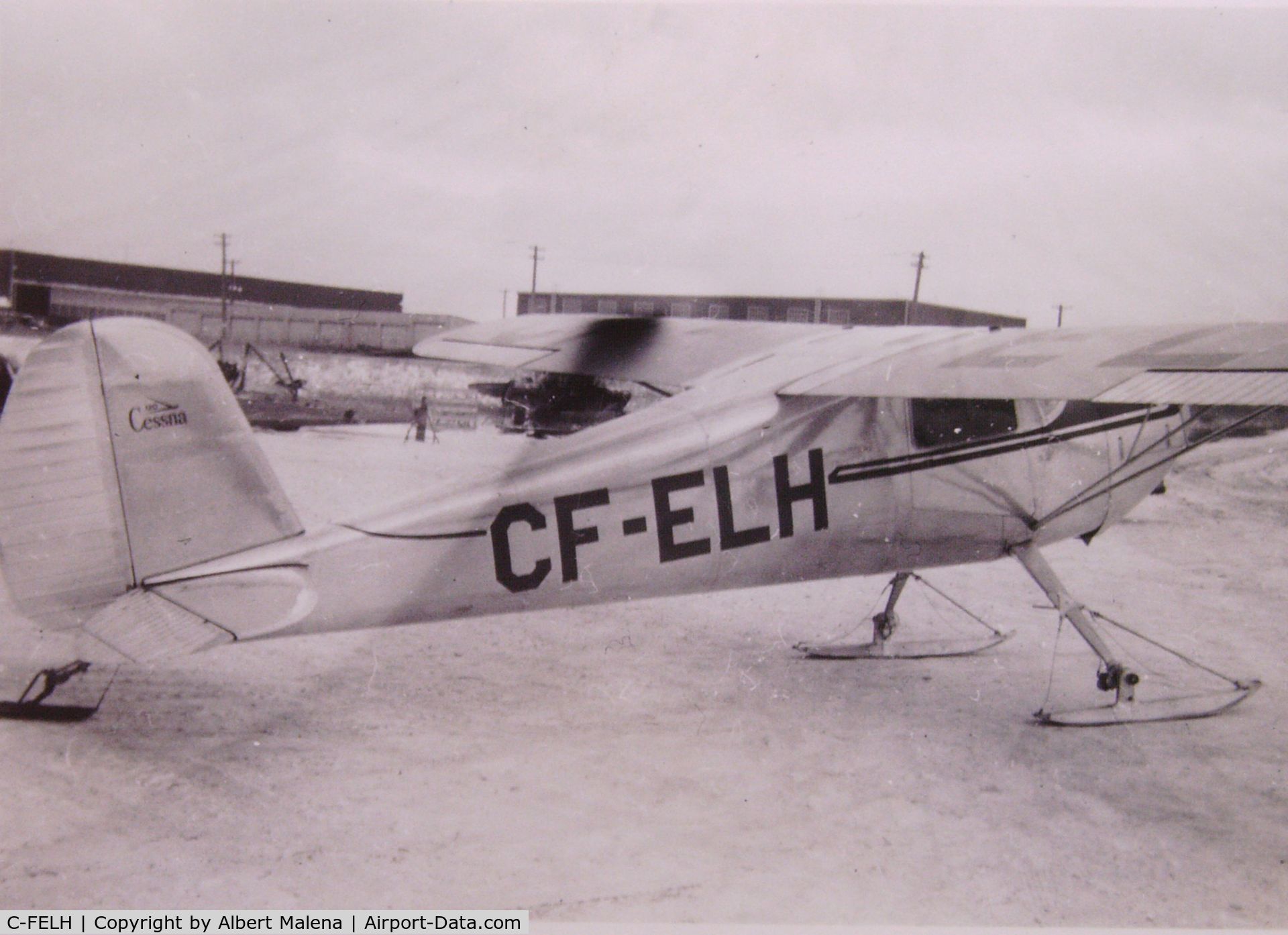 C-FELH, 1966 Cessna 172G C/N 17253670, Brand Spankin' new. Prince Albert, Sask airport.