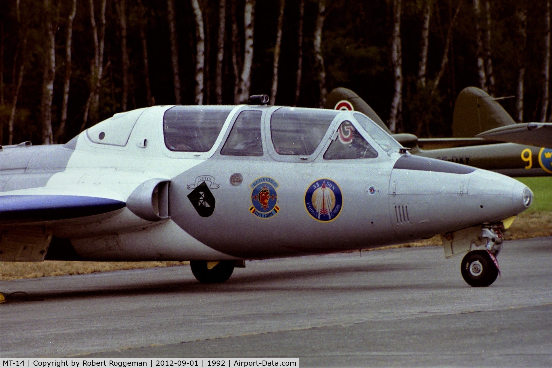 MT-14, Fouga CM-170R Magister C/N 271, AIRSHOW.DEMO BAF.35 YEARS.