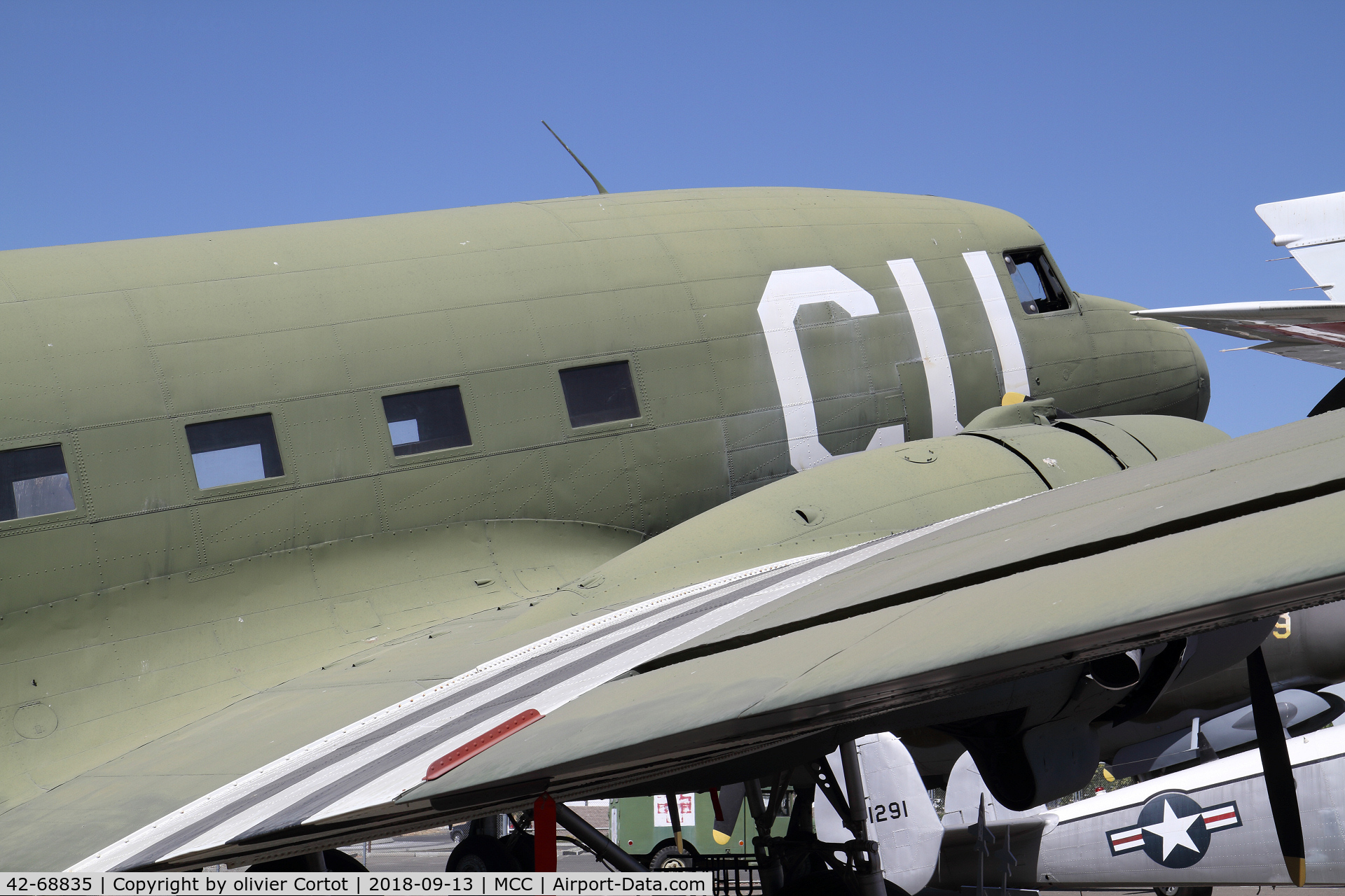 42-68835, 1943 Douglas C-53D-DO Skytrooper (DC-3A) C/N 11762, sept 2018