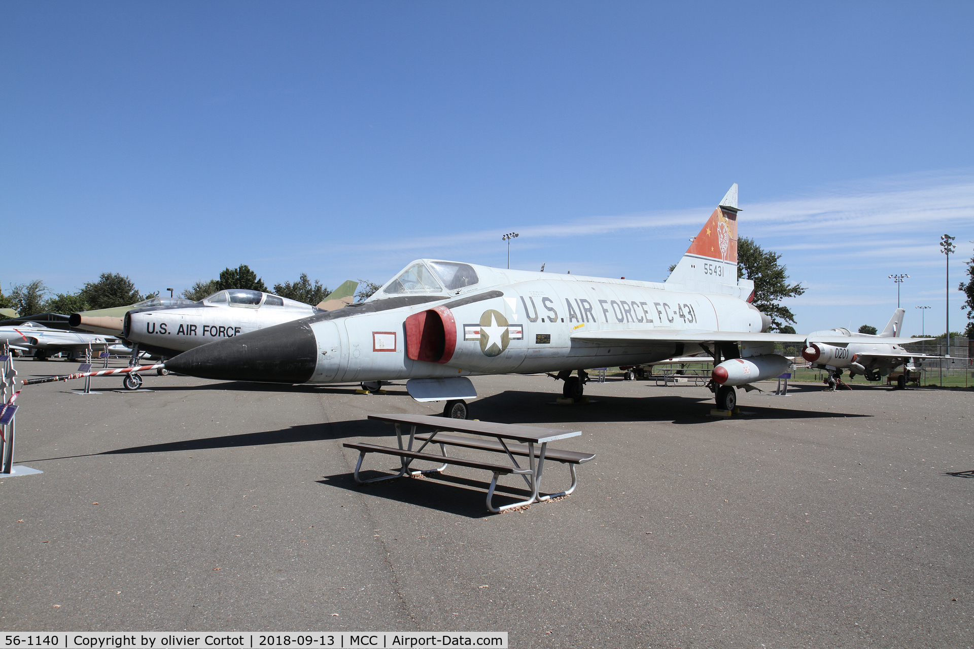 56-1140, 1956 Convair F-102A Delta Dagger C/N Not found 56-1140, sept 2018