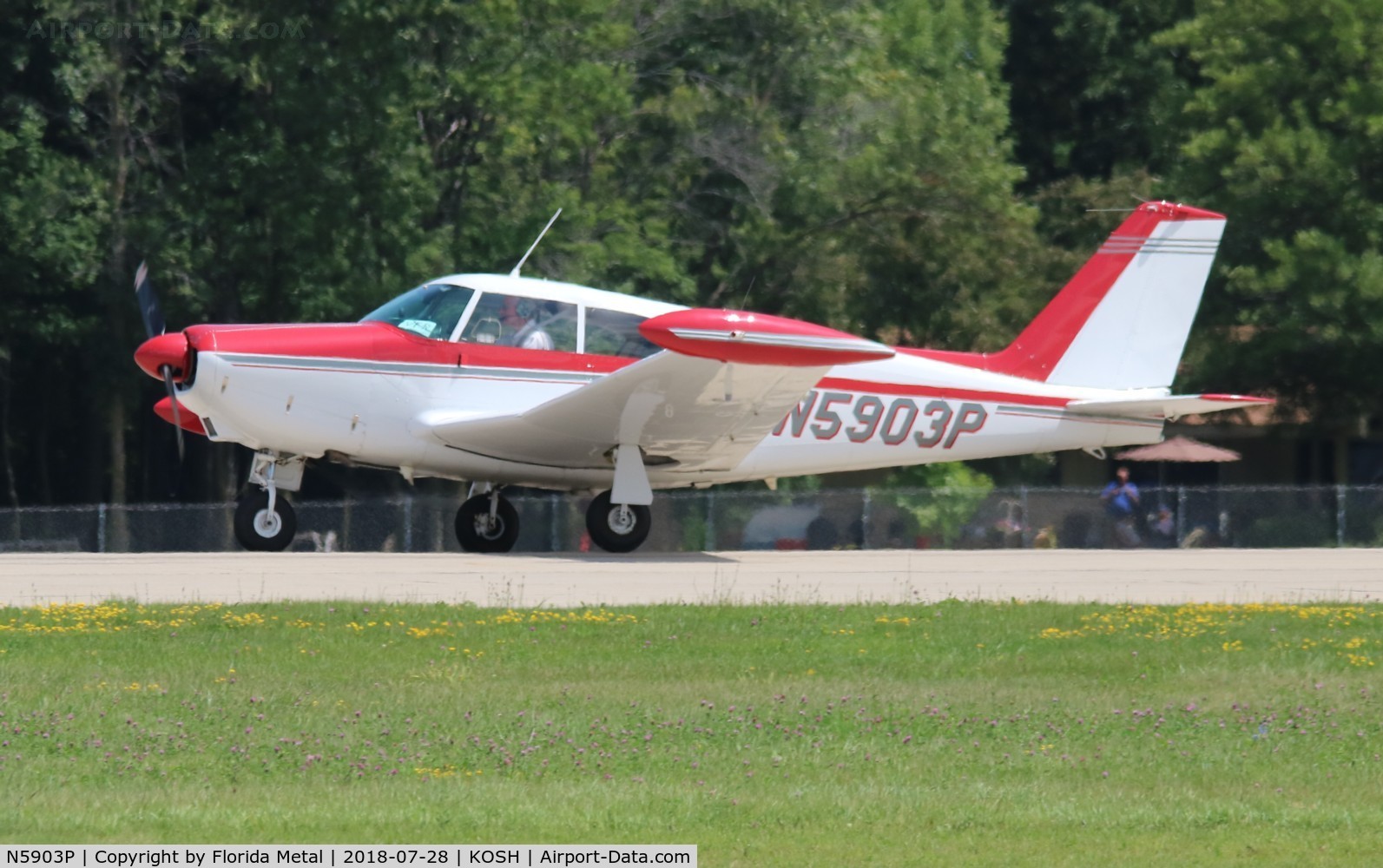N5903P, 1959 Piper PA-24-250 Comanche C/N 24-988, EAA OSH 2018