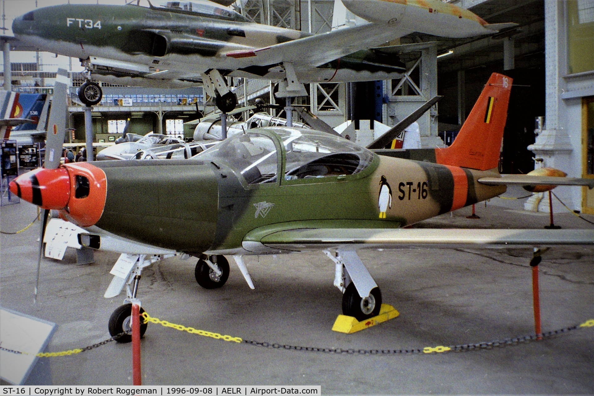 ST-16, SIAI-Marchetti SF-260M+ C/N 10-16, IN MUSEUM FOR EXIBITION.NOW RED DEVIL.