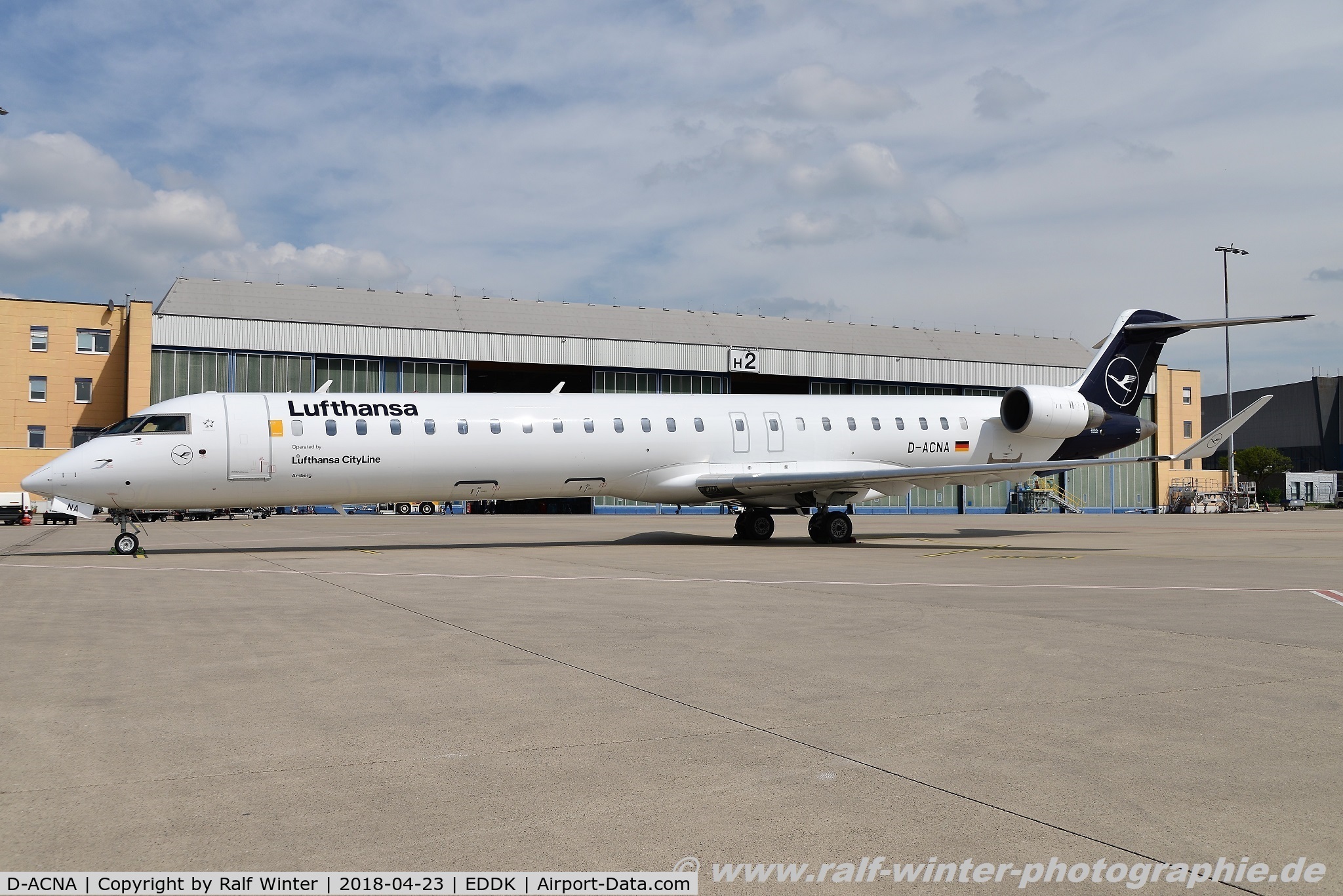 D-ACNA, 2009 Bombardier CRJ-900 NG (CL-600-2D24) C/N 15229, Bombardier CL-600-2D24 CRJ-900LR - CL CLH Lufthansa CityLine 'Amberg' - 15229 - D-ACNA - 23.04.2018 - CGN