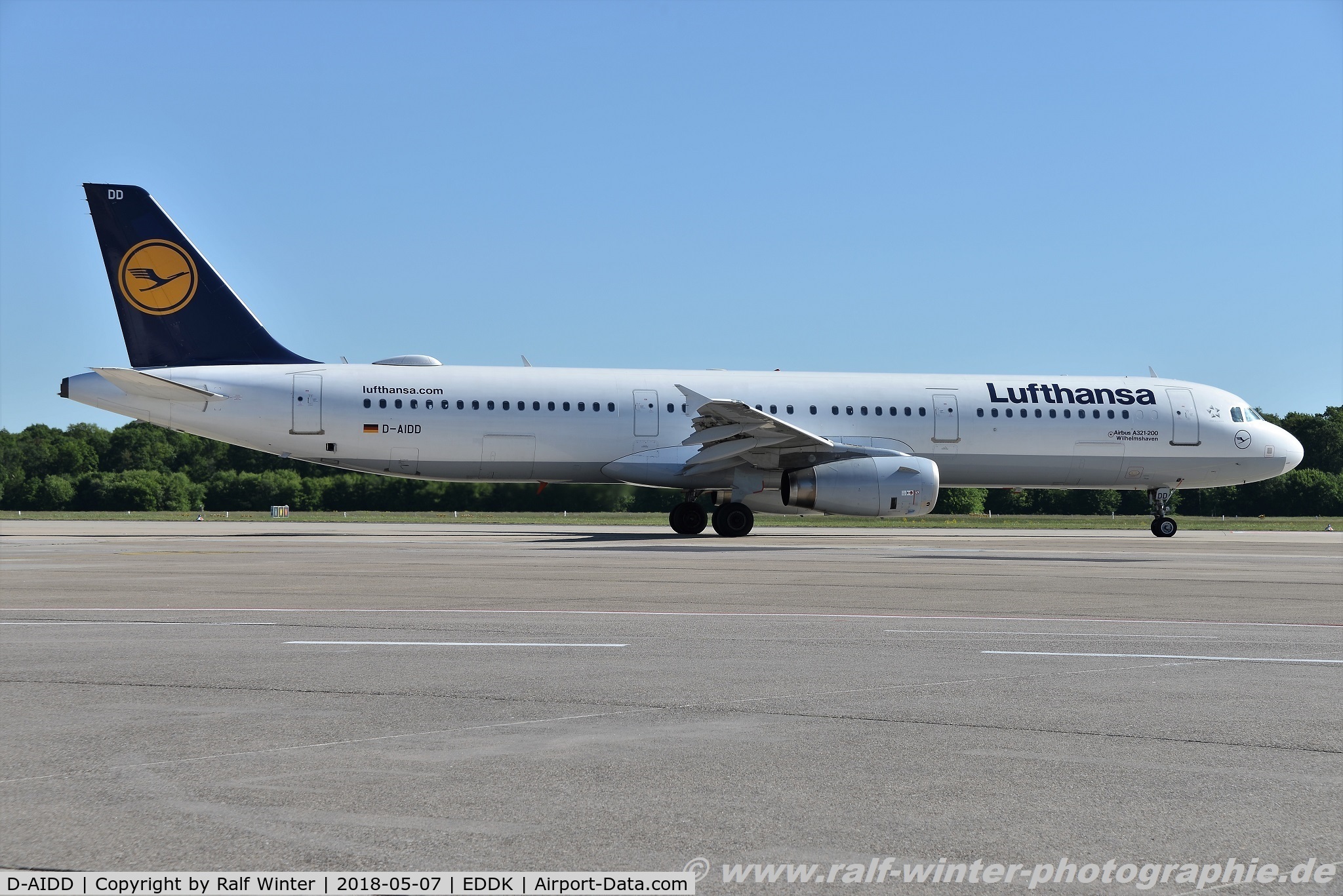 D-AIDD, 2010 Airbus A321-231 C/N 4585, Airbus A321-231 - LH DLH Lufthansa 'Wilhelmshaven' - 4585 - D-AIDD - 07.05.2018 - CGN