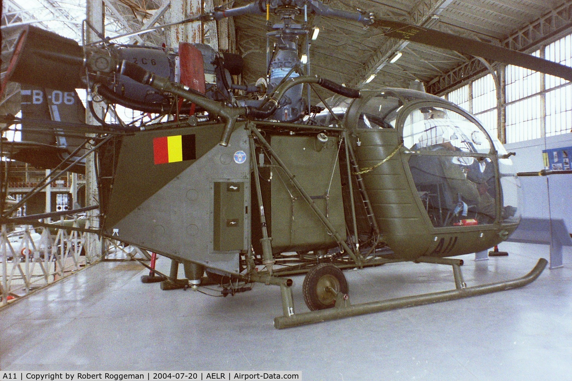 A11, Sud SE-3130 Alouette II C/N 1535, PRESERVED.BAM.