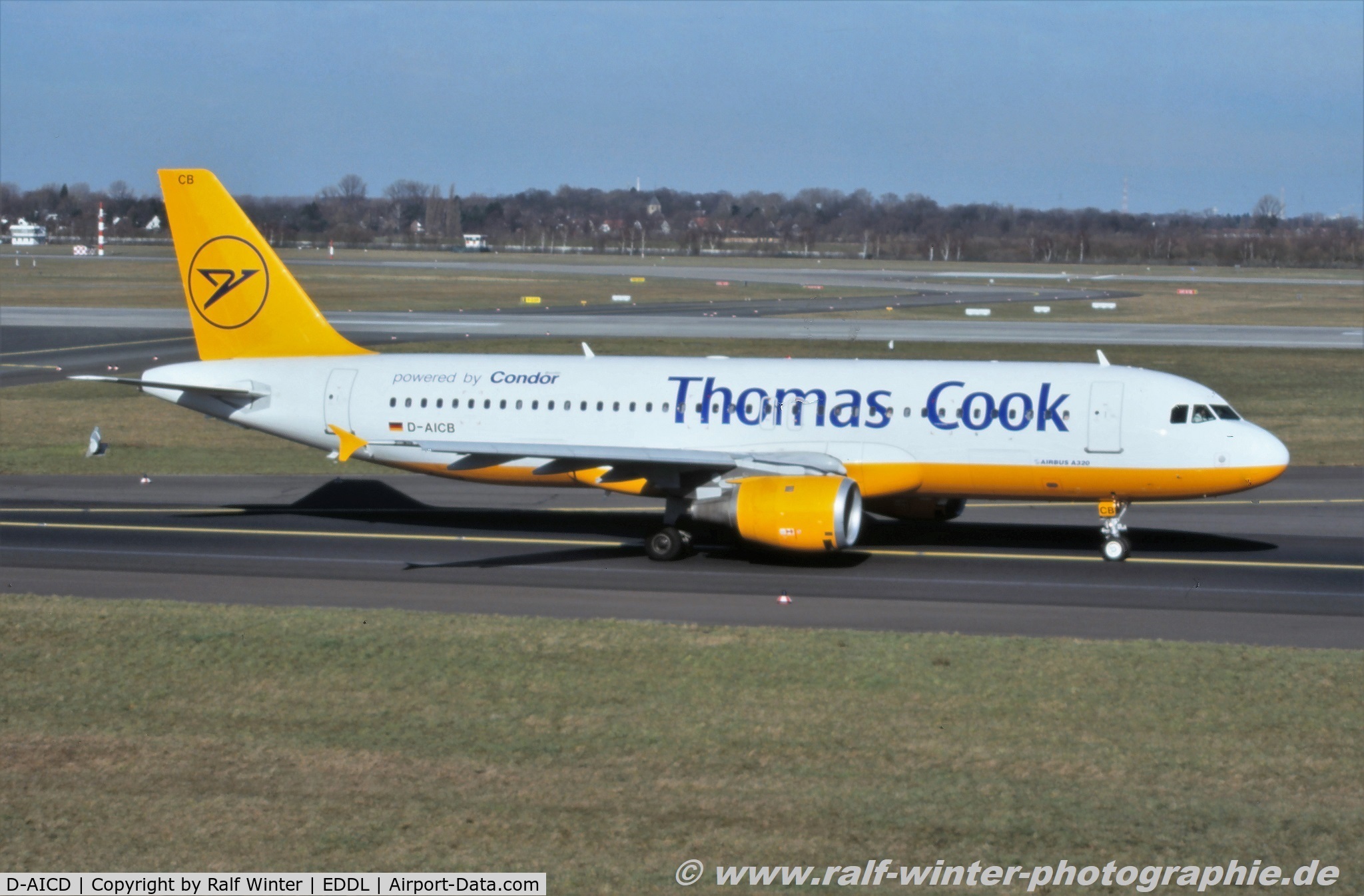 D-AICD, 1998 Airbus A320-212 C/N 0884, Airbus A320-212 - Condor 'Thomas Cook' - 884 - D-AICD - 03.2003 - DUS