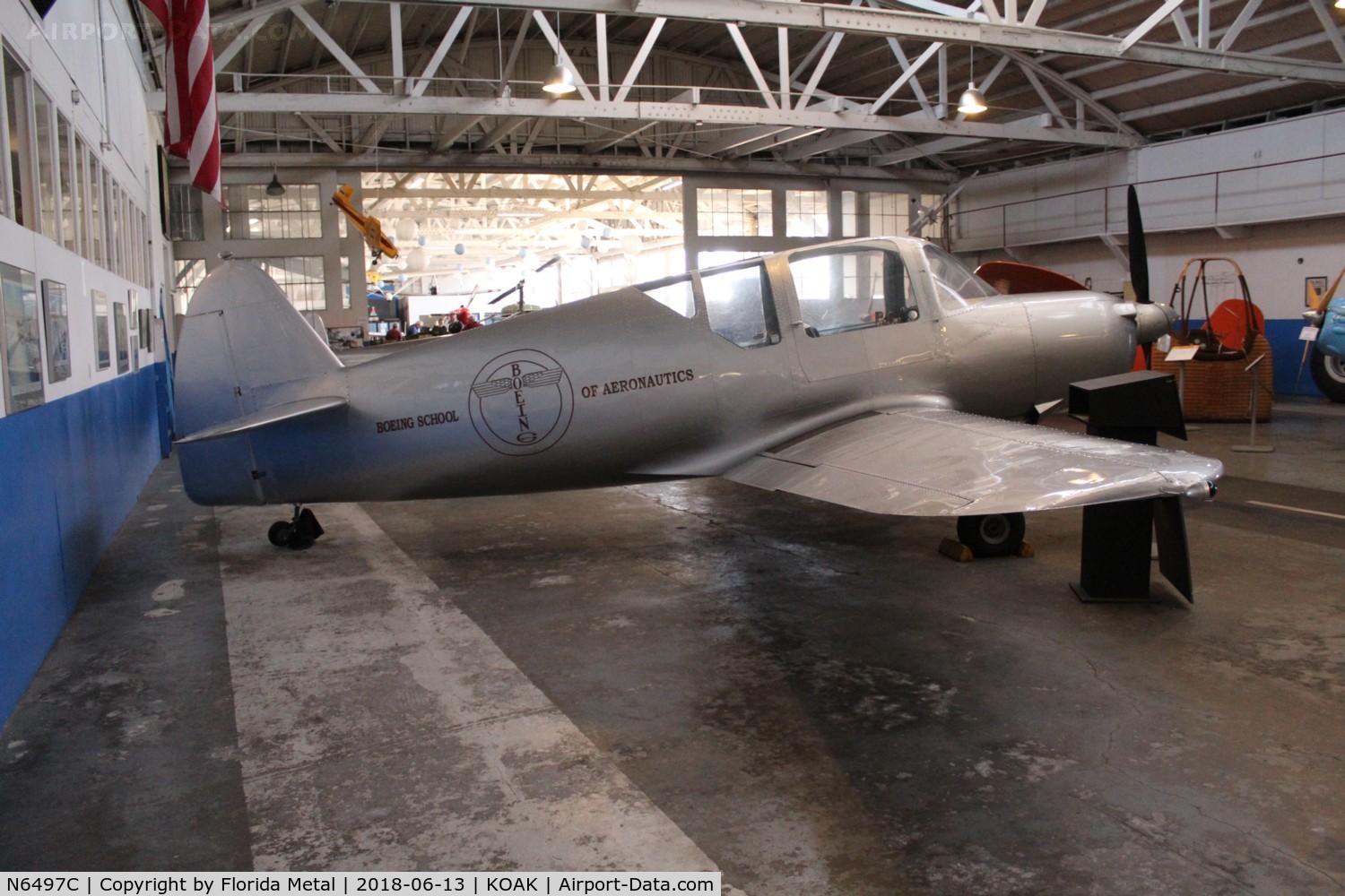 N6497C, 1939 Thorp/Paulic T3-B-1 C/N 1, Oakland Aviation Museum 2016