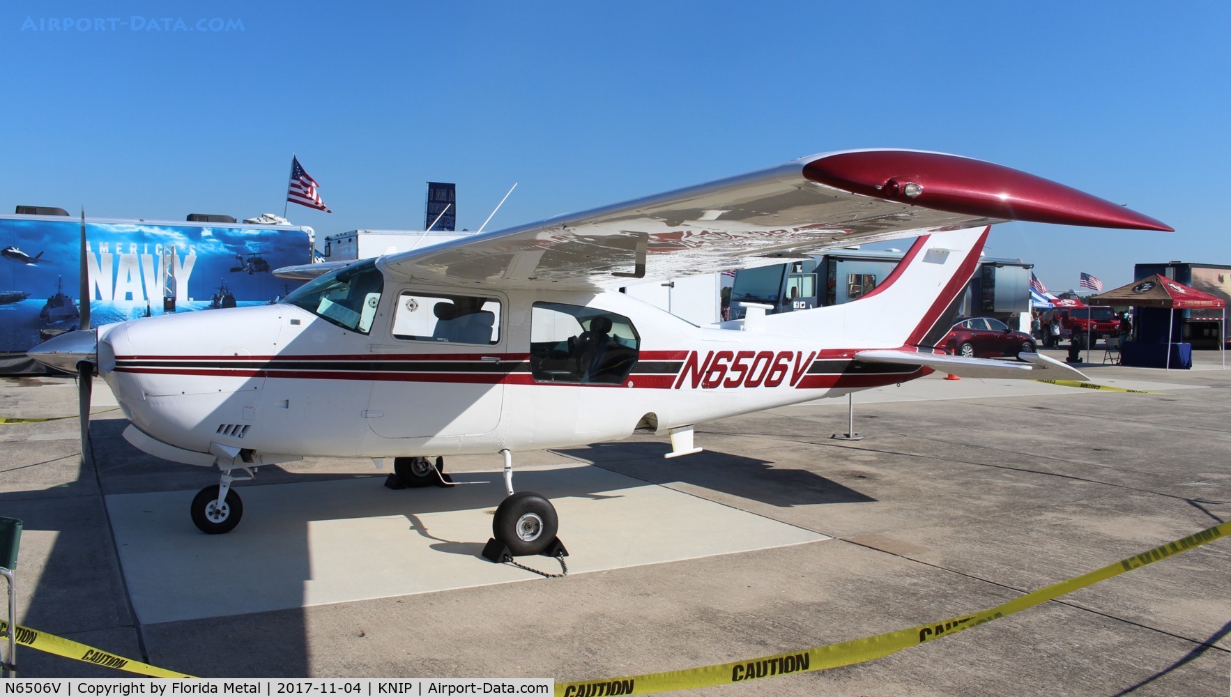 N6506V, 1976 Cessna T210M Turbo Centurion C/N 21061633, NAS JAX 2017