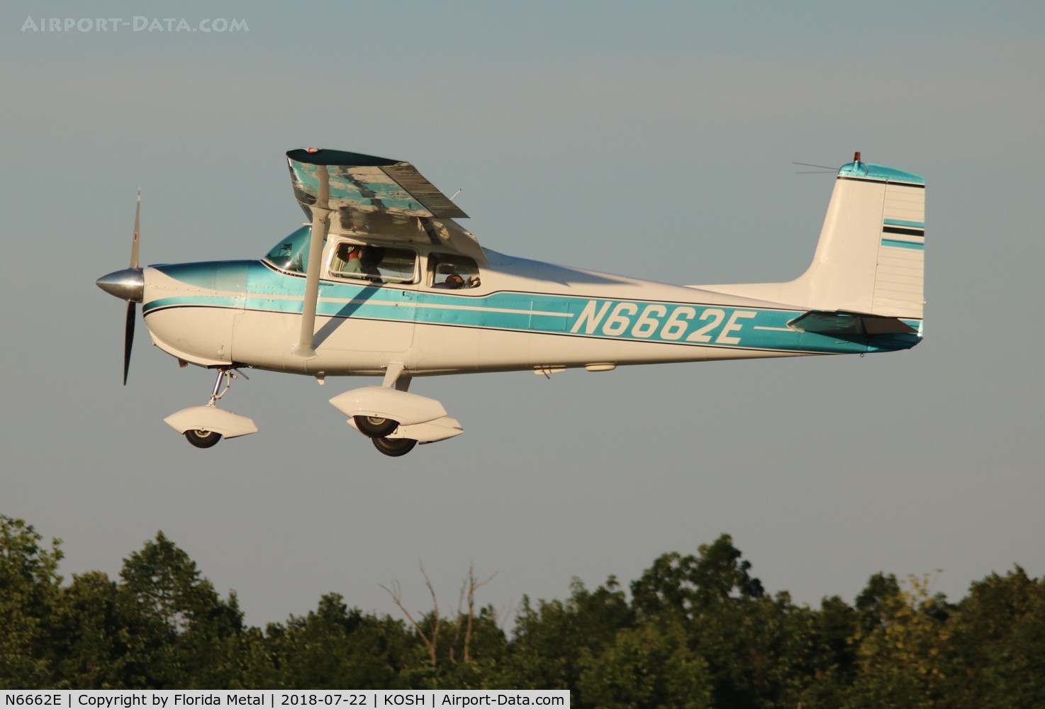 N6662E, 1959 Cessna 175 Skylark C/N 56162, EAA OSH 2018