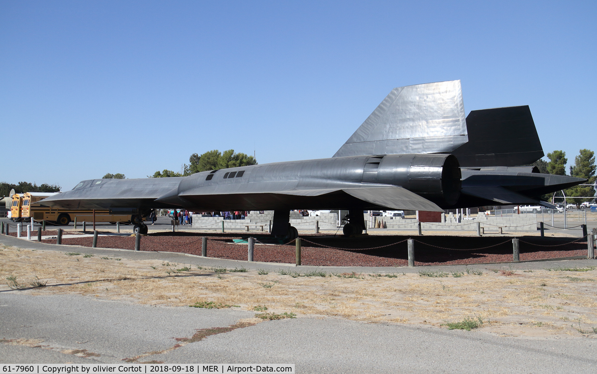 61-7960, 1961 Lockheed SR-71A Blackbird C/N 2011, sept 2018