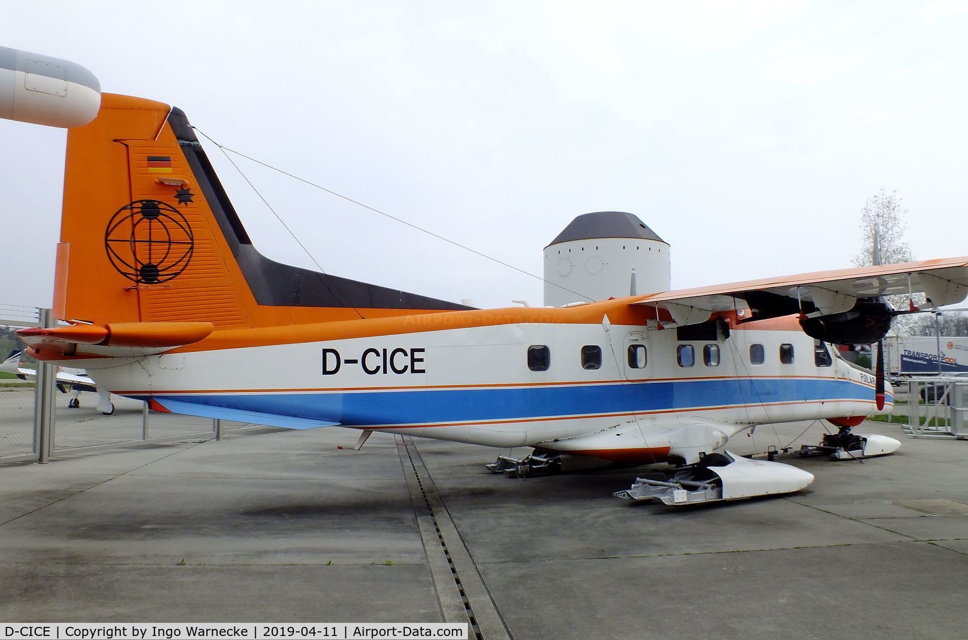 D-CICE, 1985 Dornier 228-101 C/N 7073, Dornier Do 228-101 'Polar 4' at the Dornier Mus, Friedrichshafen