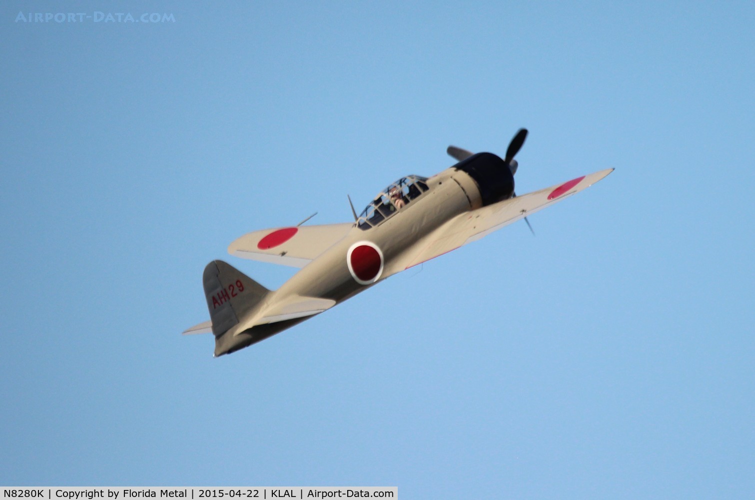 N8280K, 1941 Nakajima A6M2 Model 21 C/N 1498, SNF LAL 2015