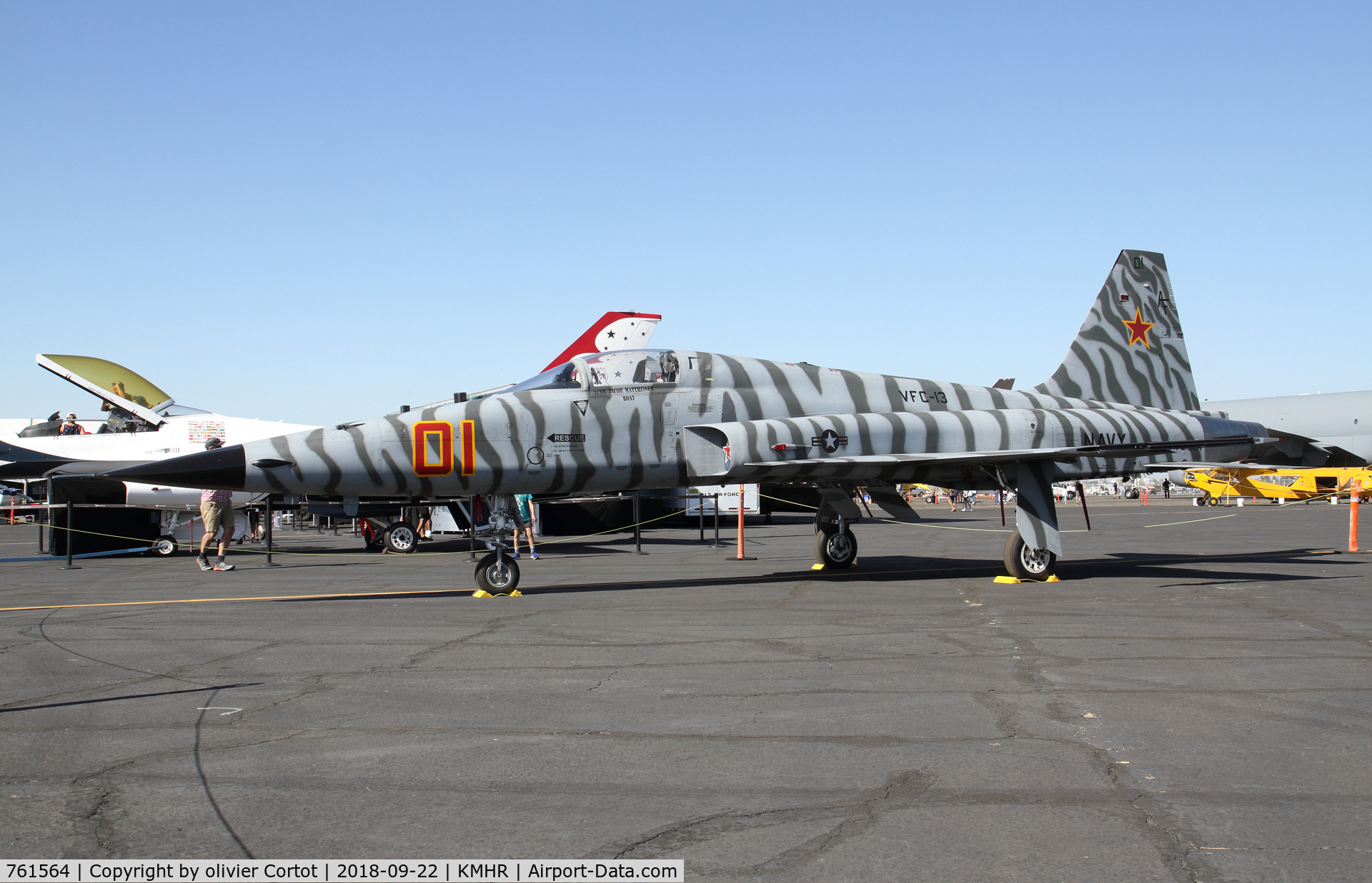 761564, 1976 Northrop F-5N Tiger II C/N L.1039, 2018 airshow