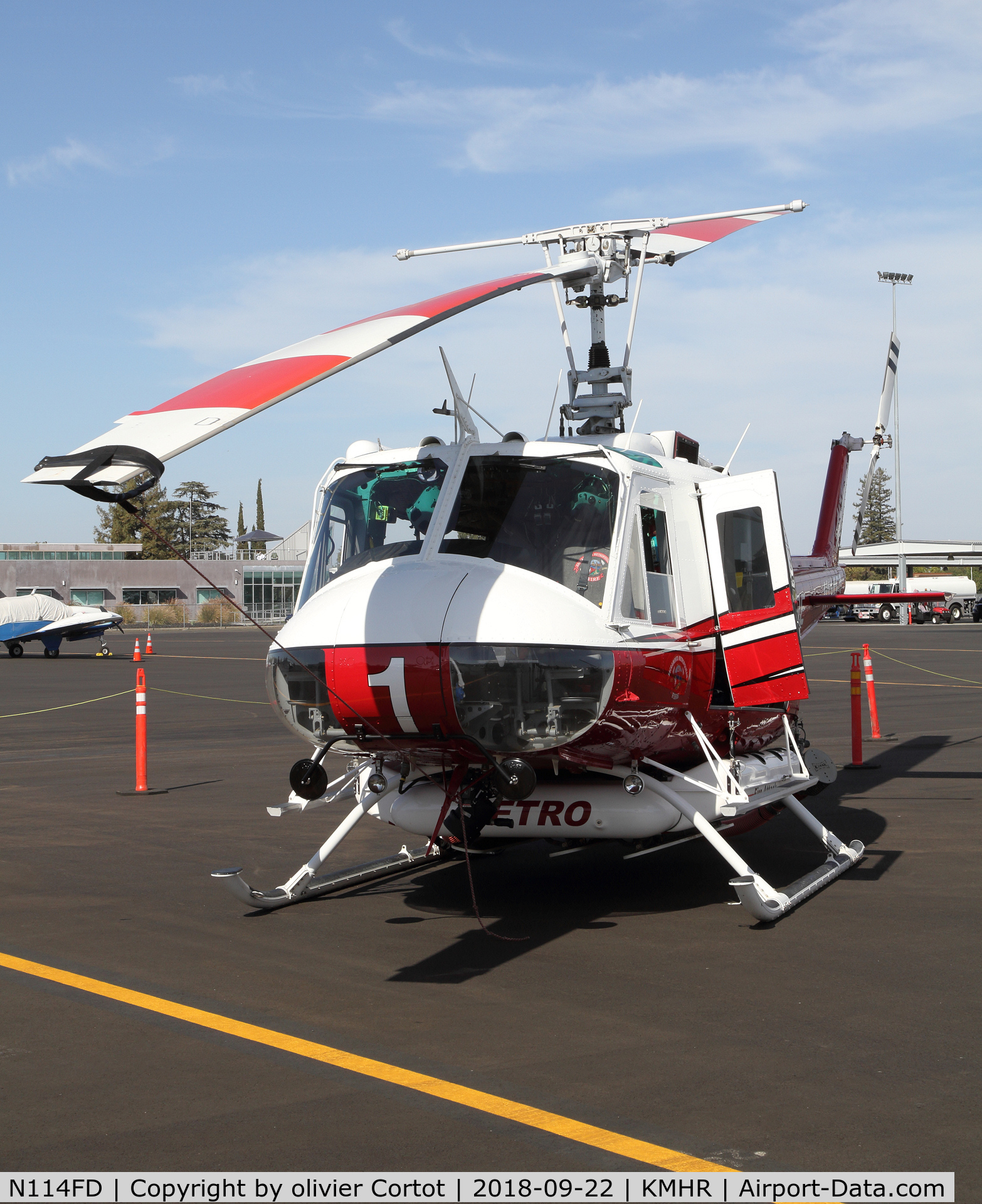 N114FD, Bell UH-1H Iroquois C/N 13257 (72-21558), 2018 airshow