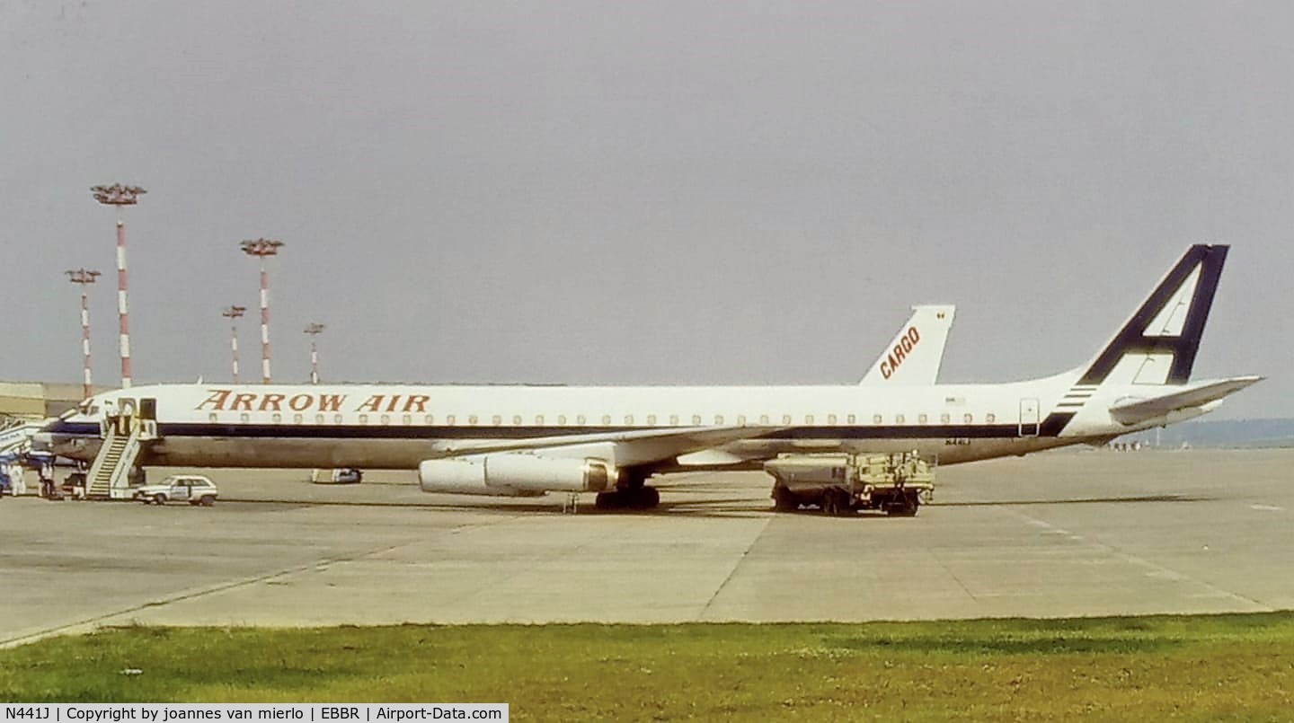 N441J, 1968 Douglas DC-8-63F C/N 45988, Brucargo early 90s