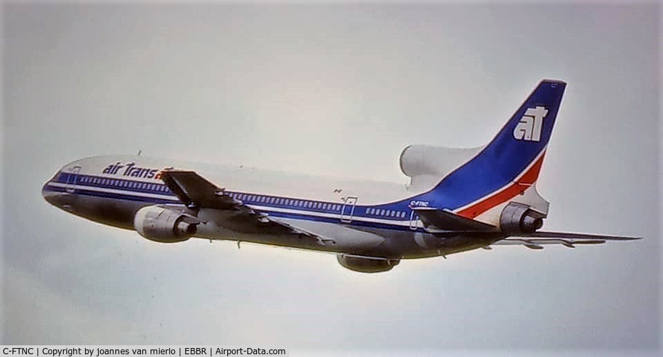 C-FTNC, 1972 Lockheed L-1011-385-1 TriStar 1 C/N 193M-1023, T/O Brussels 25R