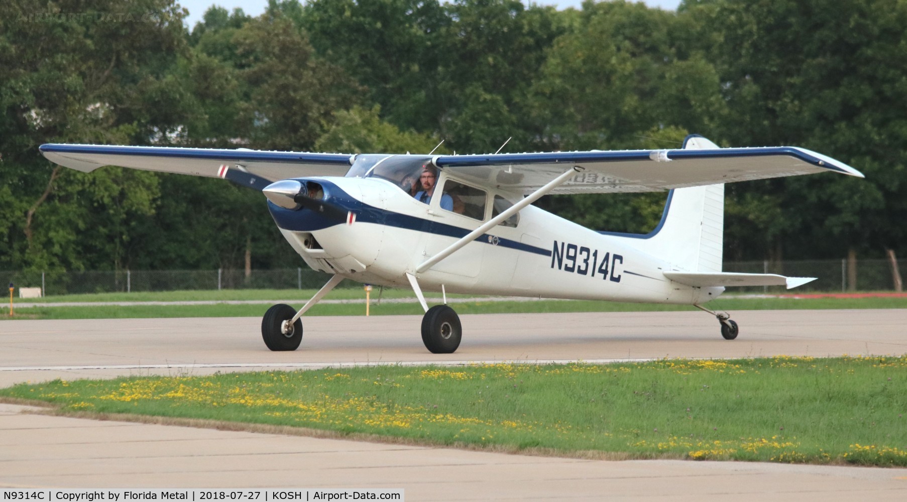 N9314C, 1955 Cessna 180 C/N 31712, EAA OSH 2018