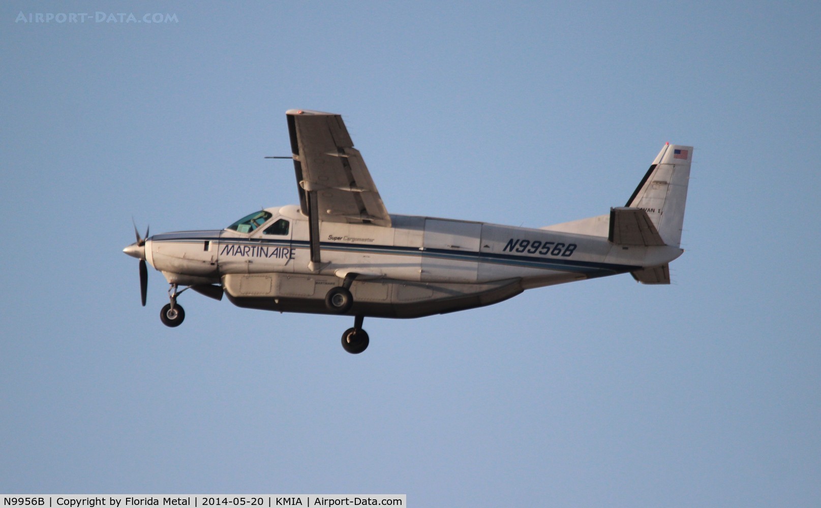 N9956B, 1988 Cessna 208B Grand Caravan C/N 208B0119, MIA spotting 2014