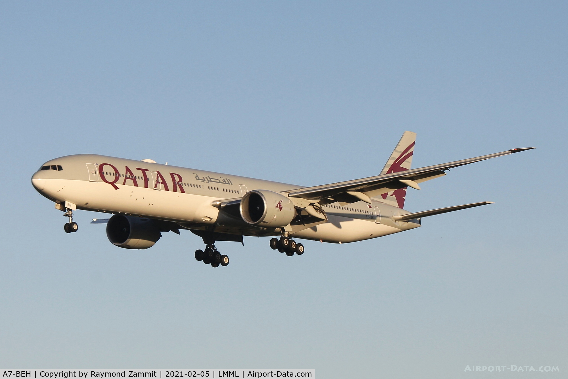 A7-BEH, 2015 Boeing 777-3DZ/ER C/N 60334, B777 A7-BEH Qatar Airways