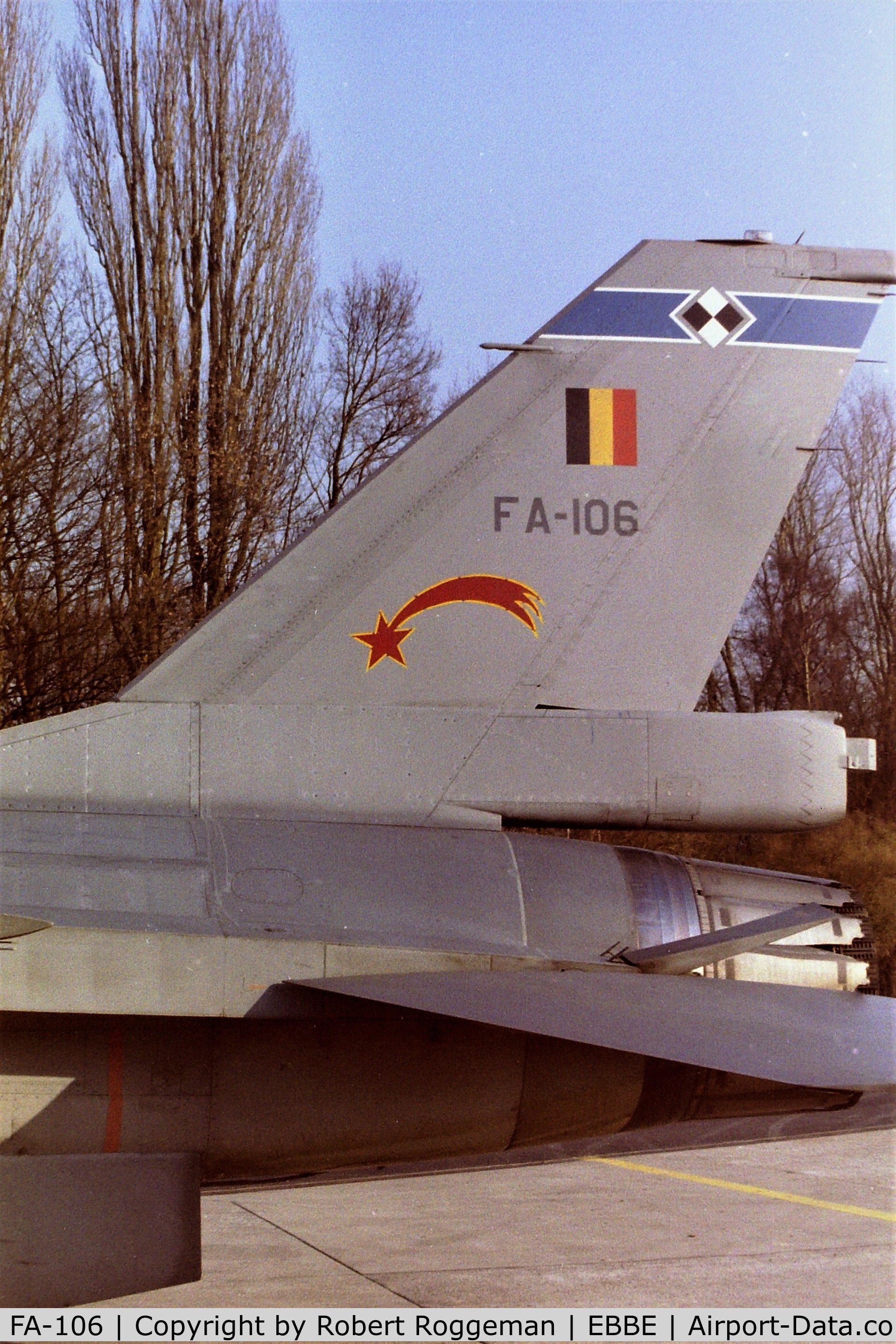 FA-106, SABCA F-16AM Fighting Falcon C/N 6H-106, 1996-02.F-16A.COMET.SPOTTERSDAY.