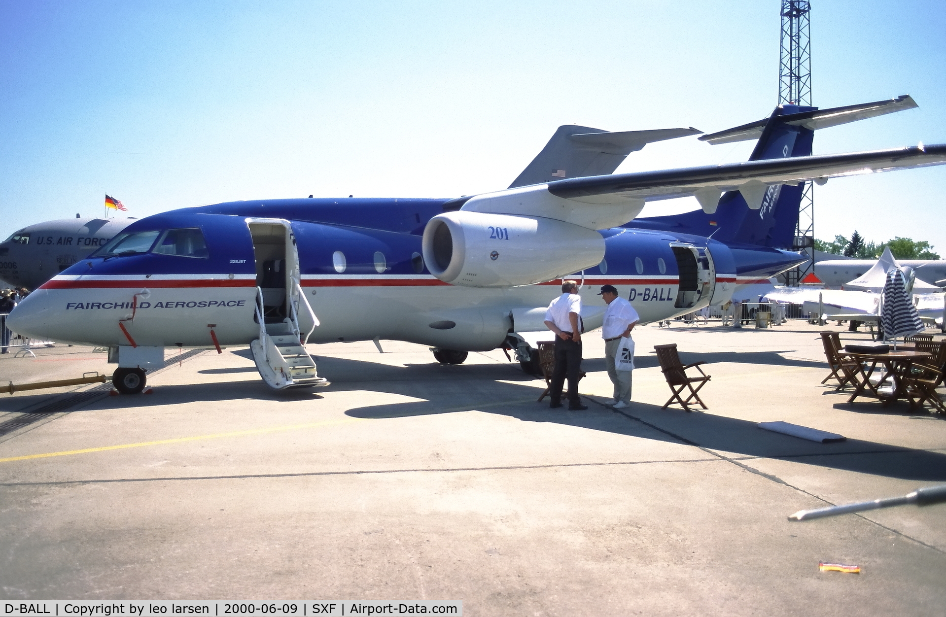 D-BALL, 2000 Fairchild Dornier 328-300 328JET C/N 3105, Berlin Air Show 9.6.2000