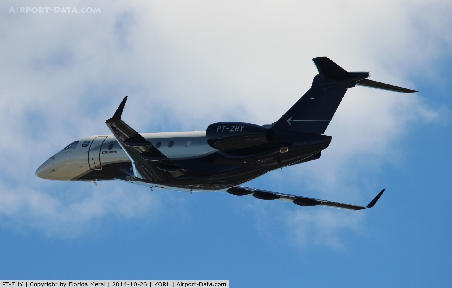 PT-ZHY, 2014 Embraer EMB-550 Legacy 500 C/N 55000004, NBAA ORL 2014