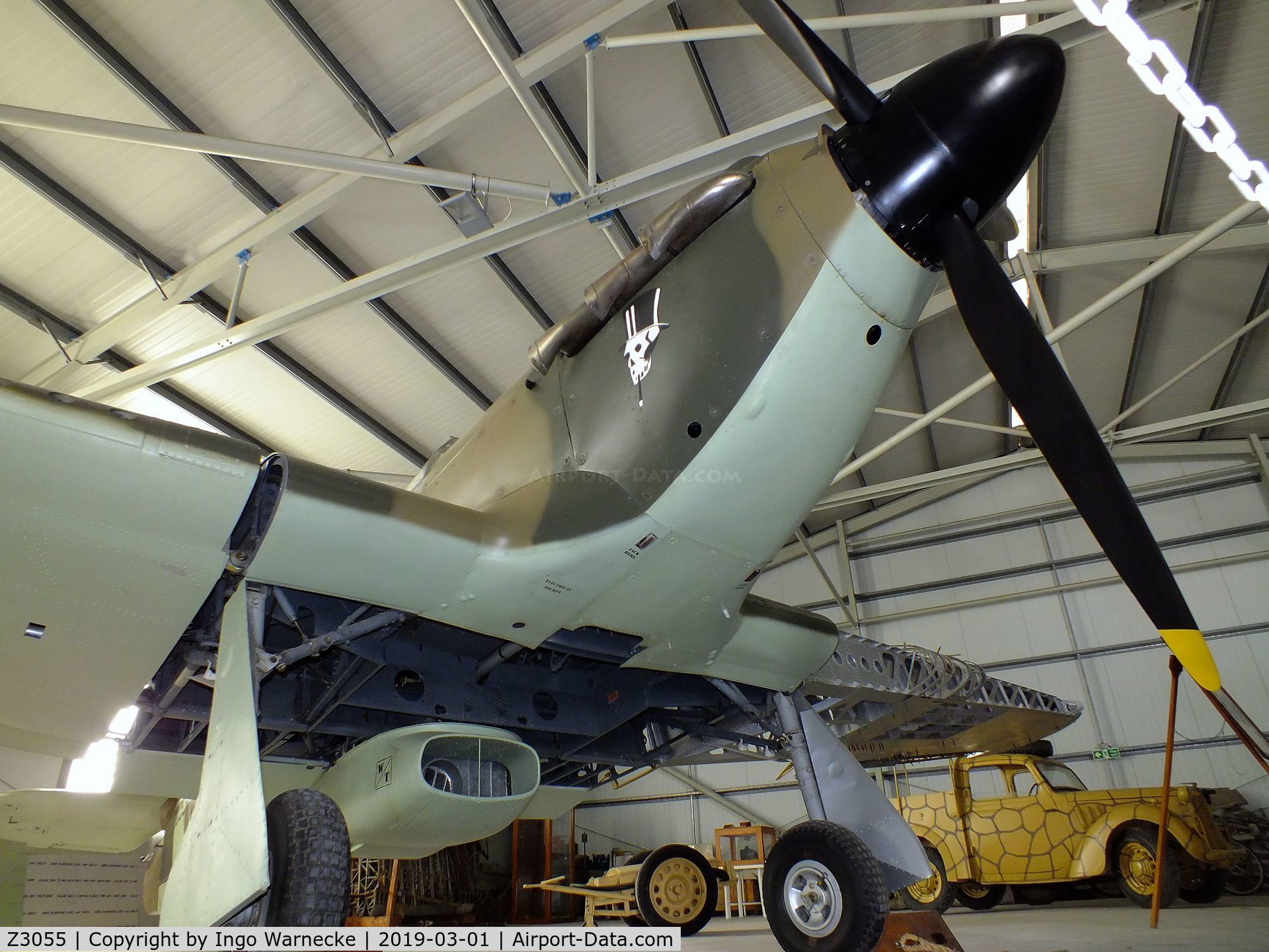 Z3055, 1940 Hawker Hurricane IIA C/N Not found Z3055, Hawker Hurricane IIA at the Malta Aviation Museum, Ta' Qali