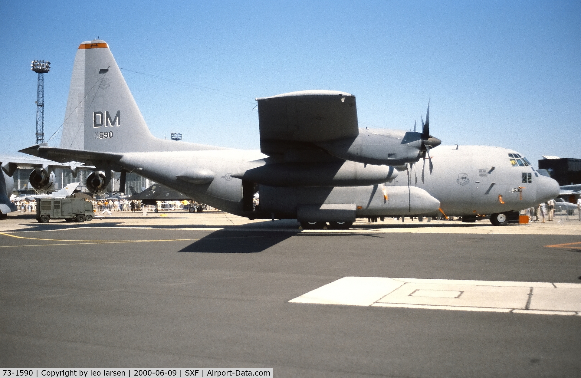 73-1590, 1973 Lockheed EC-130H Compass Call C/N 382-4554, Berlin Air Show 9.6.2000