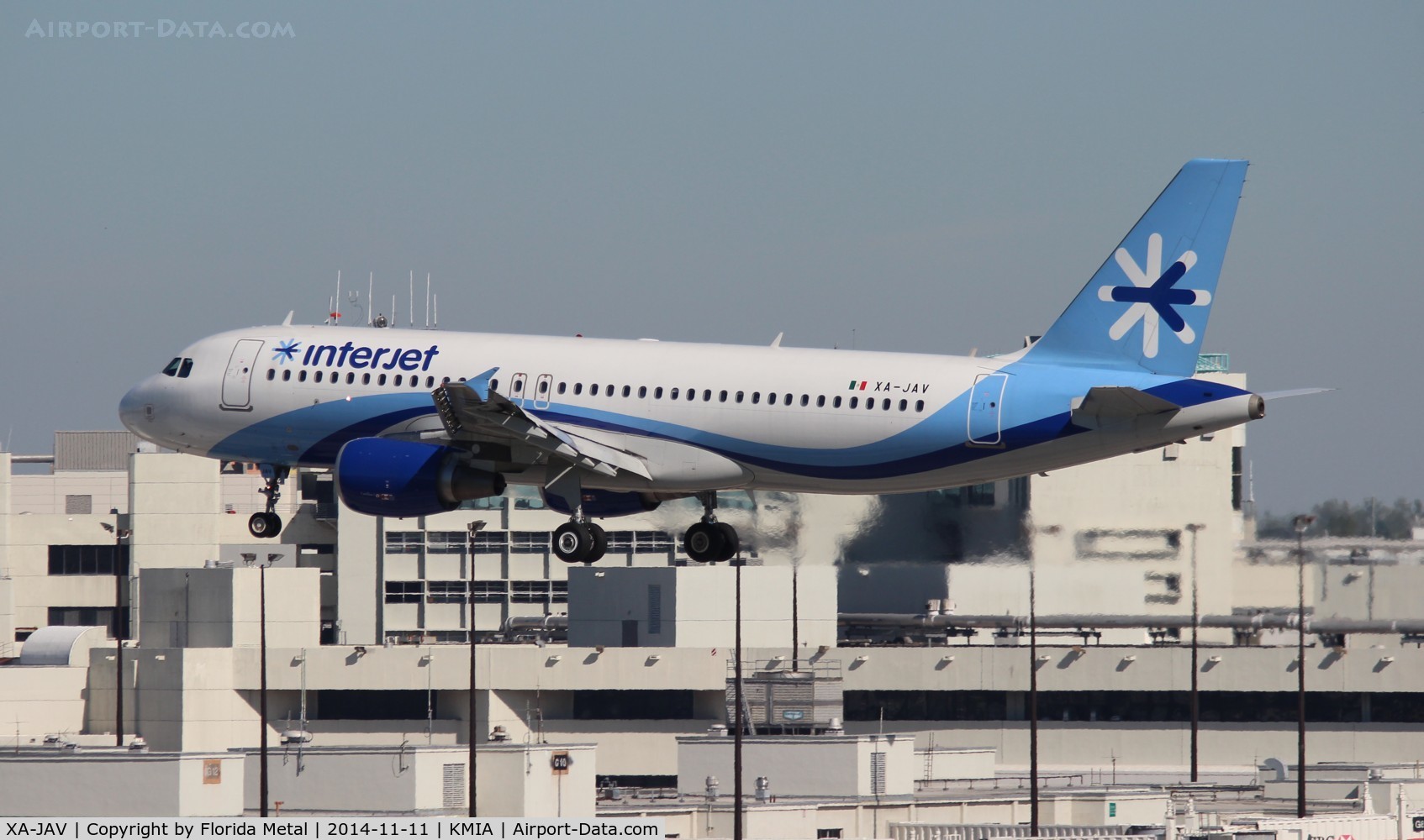 XA-JAV, 2012 Airbus A320-214 C/N 5221, MIA spotting 2014